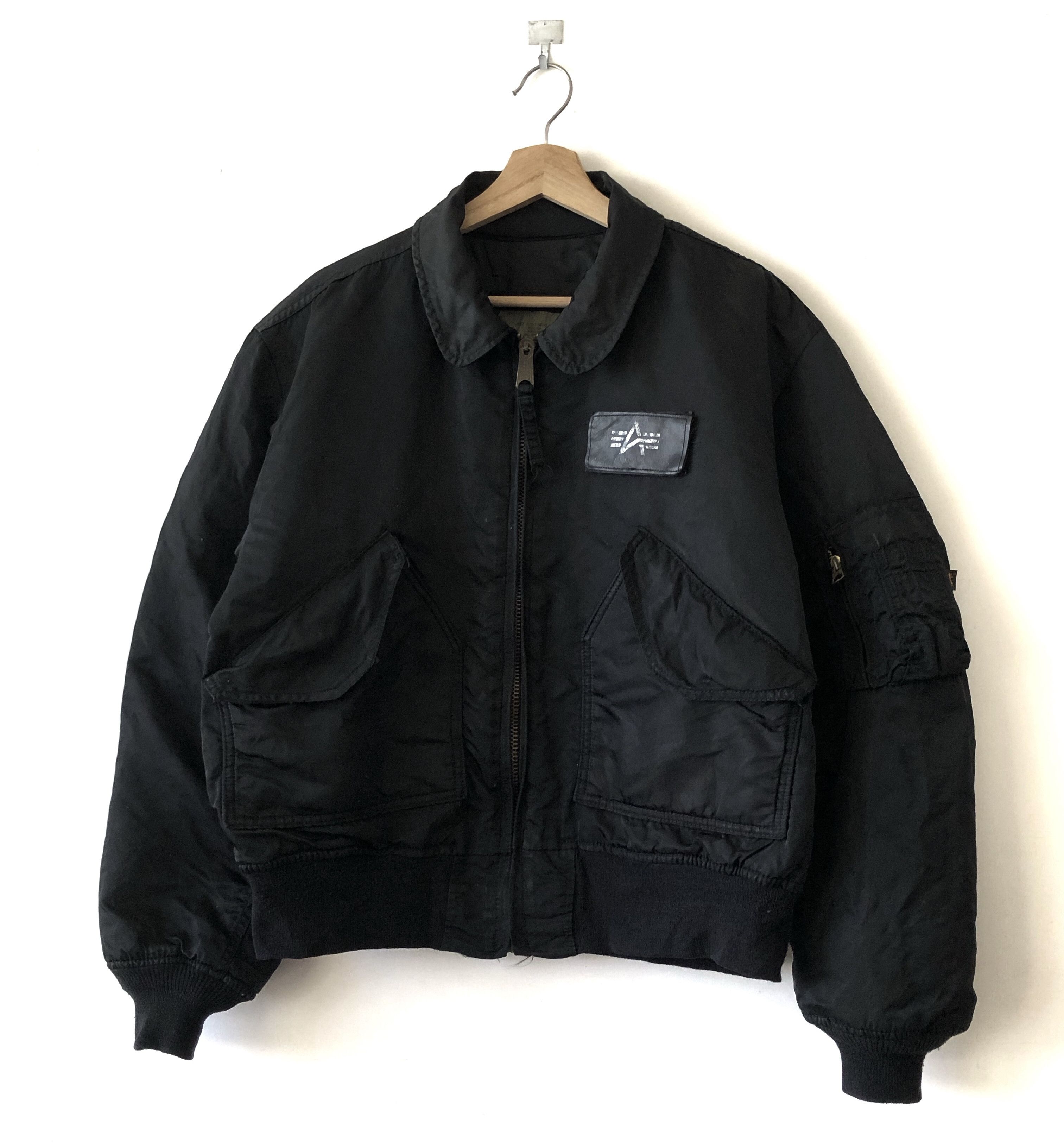 Alpha Industries VINTAGE ALPHA INDUSTRIES CWU-45/P FLIGHT JACKET IN LARGE Size US L / EU 52-54 / 3 - 5 Thumbnail