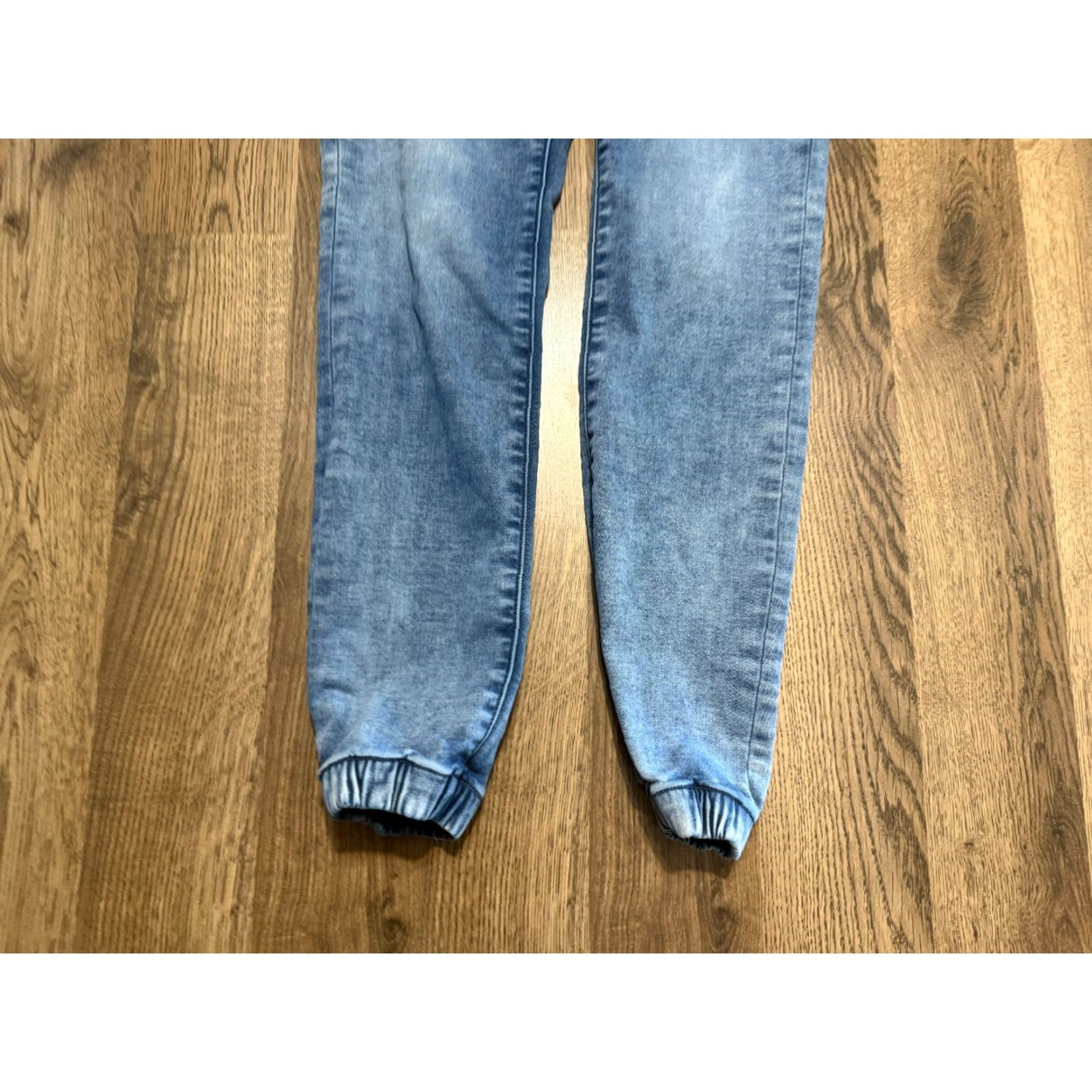 American Eagle Outfitters American Eagle Outfitters Jeans Women's 0 Blue Denim Jogger Drawstring Cuffed Pocket 5-Pocket Design Skinny Style Regular Size 25" / US 0 / IT 36 - 3 Thumbnail