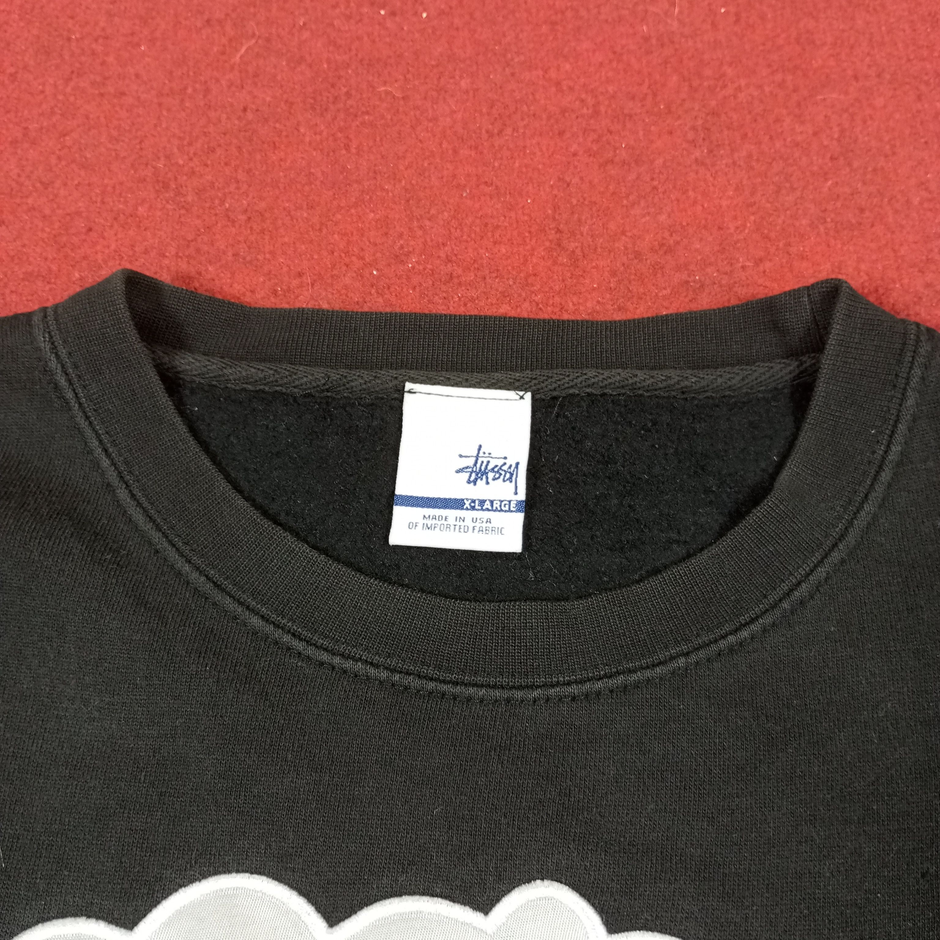 Stussy × Vintage Stussy Streetwear Style Custom Art Sweatshirt Size US XXL / EU 58 / 5 - 7 Thumbnail