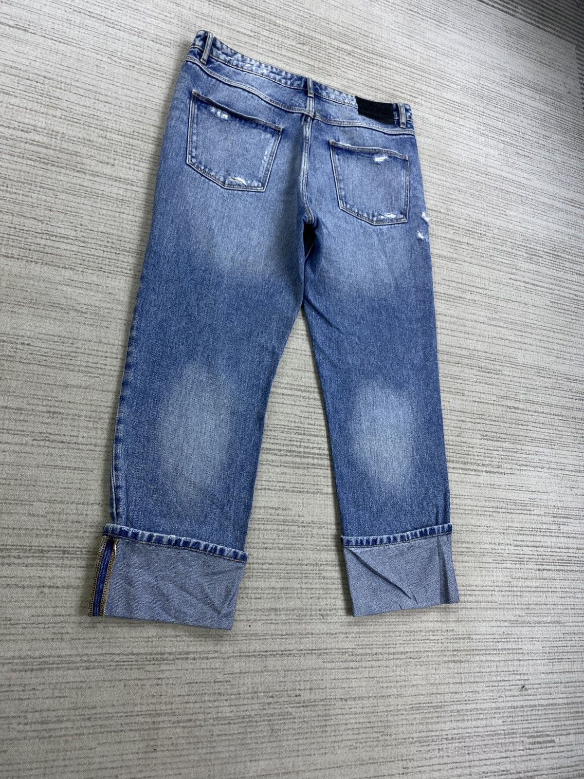 Zara Vintage Trafaluc By Zara Rare Design Denim Jeans Size US 34 / EU 50 - 5 Thumbnail