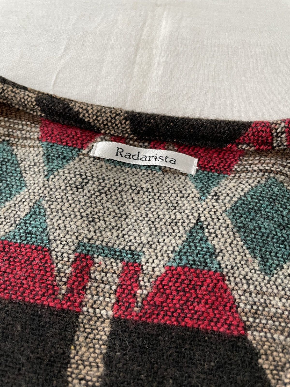 Japanese Brand Aztec Navajo Motif Cardigan Coat Sanjuro Style Size US M / EU 48-50 / 2 - 5 Thumbnail
