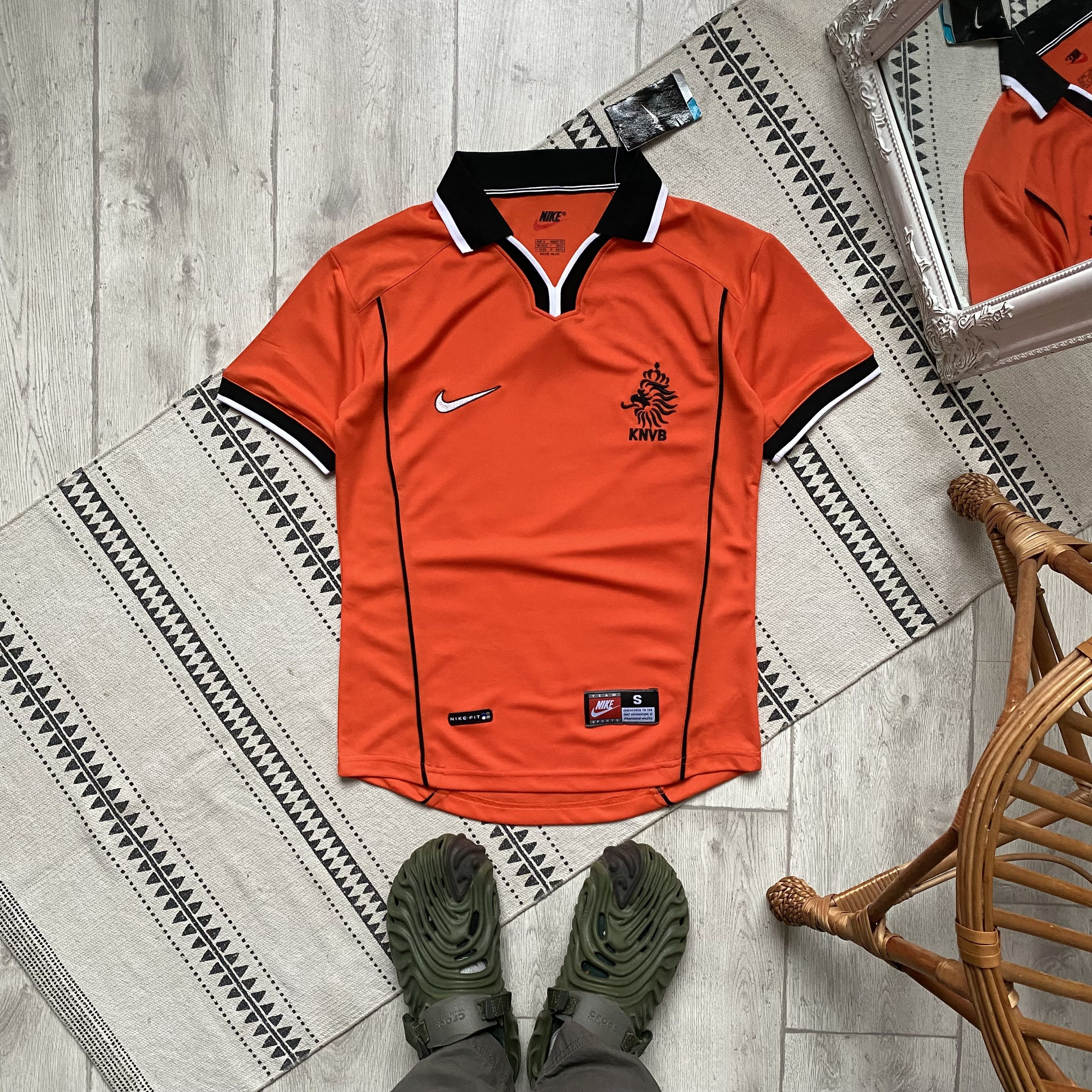 Nike ⚽️ KNVB Nike Netherlands soccer jersey vintage Blokcore Size US S / EU 44-46 / 1 - 1 Thumbnail