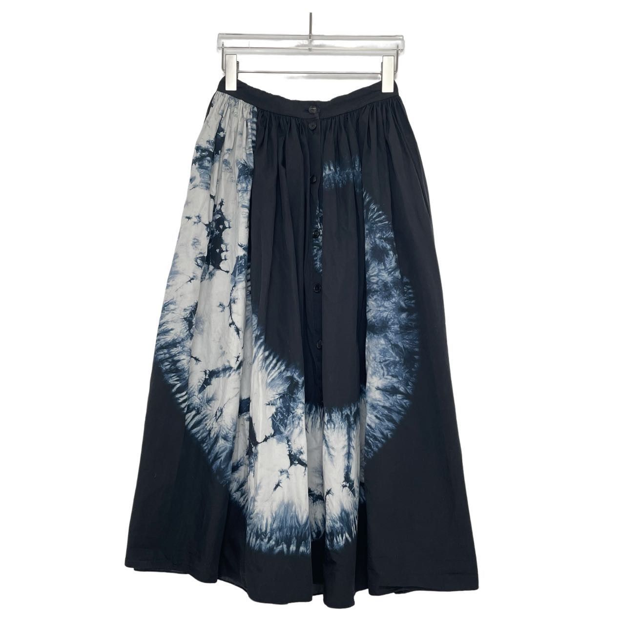 Dior Christian Dior Blue Gradient Tie-dye Long Dress K26WX Size 26" / US 2 / IT 38 - 1 Thumbnail
