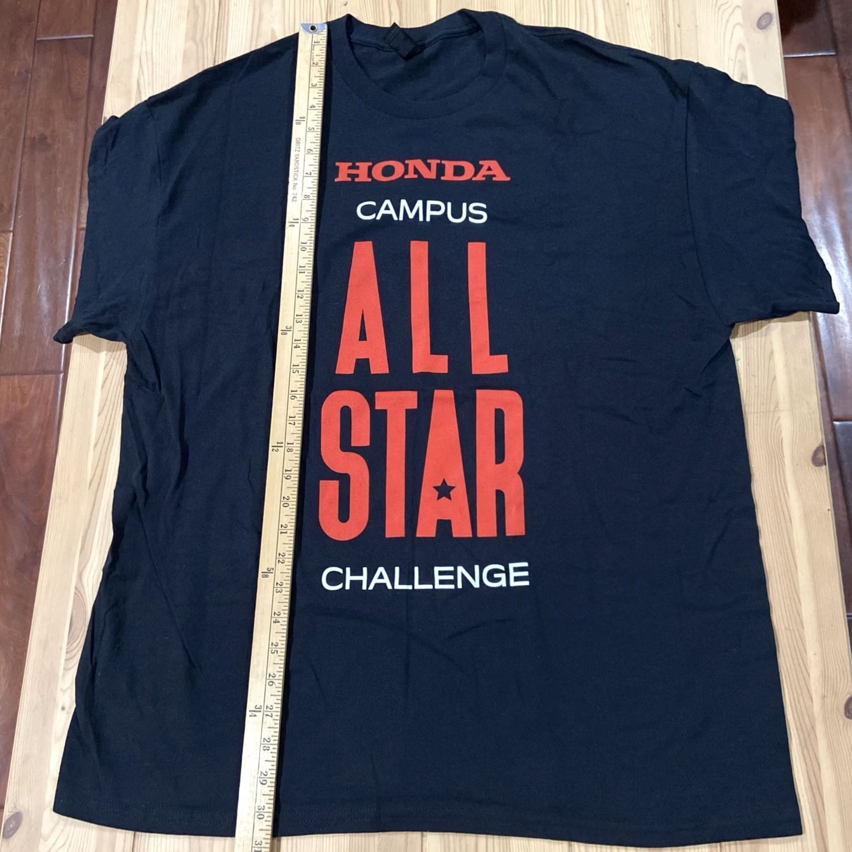 Honda VINTAGE Honda Campus All-Star Challenge T Shirt Black XL Men t-shirt Size US XL / EU 56 / 4 - 4 Thumbnail
