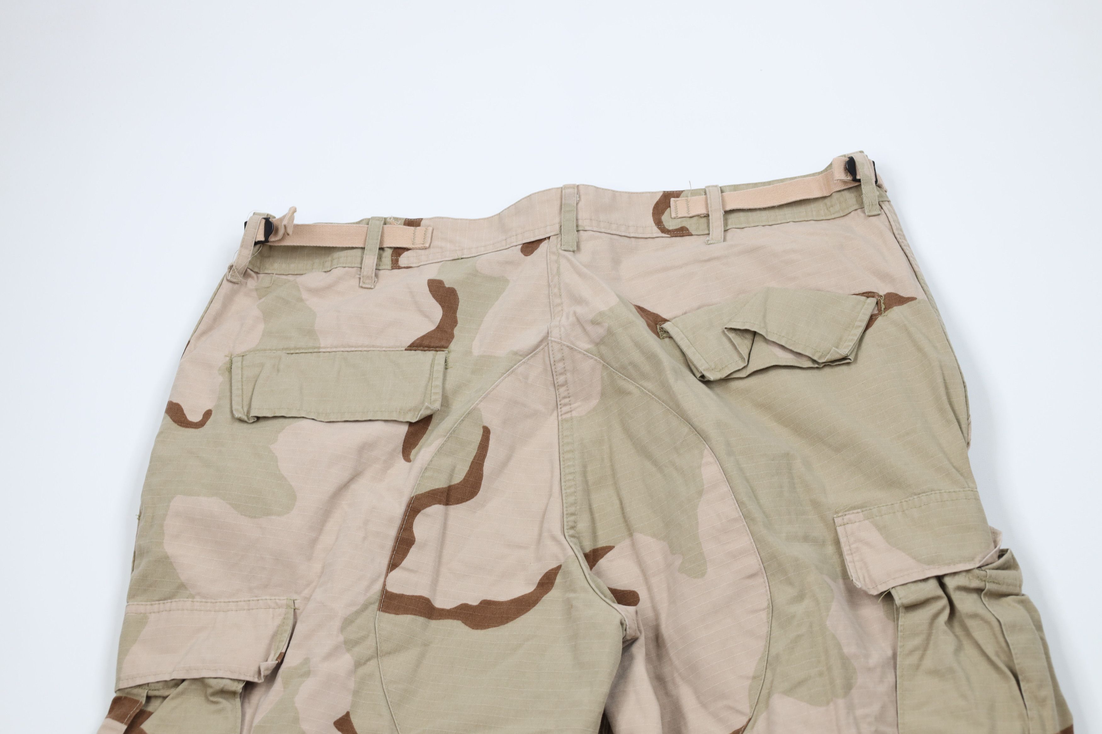 Vintage Vintage Y2K 2002 USGI Camouflage Combat Cargo Pants Ripstop Size US 36 / EU 52 - 12 Thumbnail