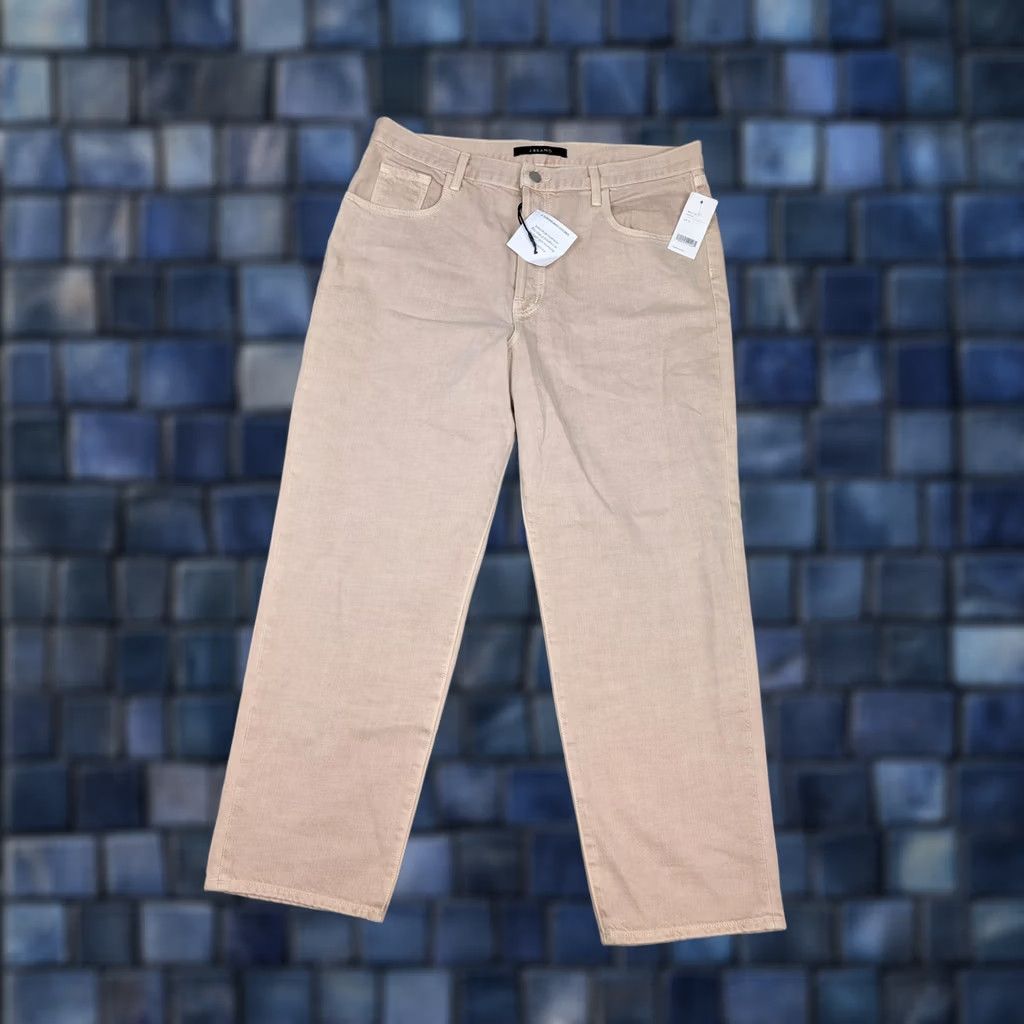 J Brand J Brand Wynne Jeans Mens 32 Beige Memory Button Fly 100% Cotton Straight Size US 32 / EU 48 - 1 Thumbnail