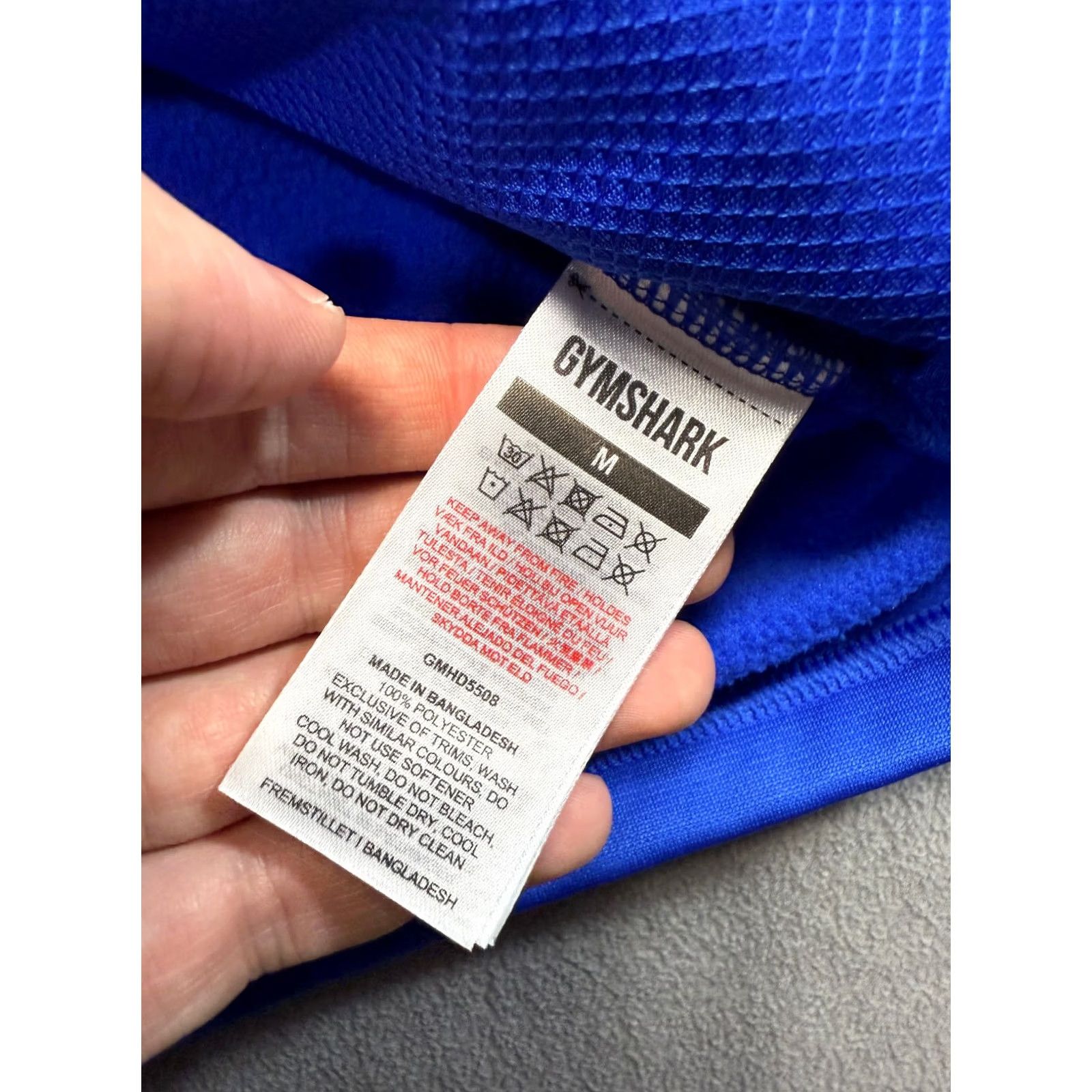Gymshark Gymshark Arrival Zip Up Hoodie Mens M Blue Hoodie Mens M Blue && adjustment not allowed Size US M / EU 48-50 / 2 - 6 Thumbnail