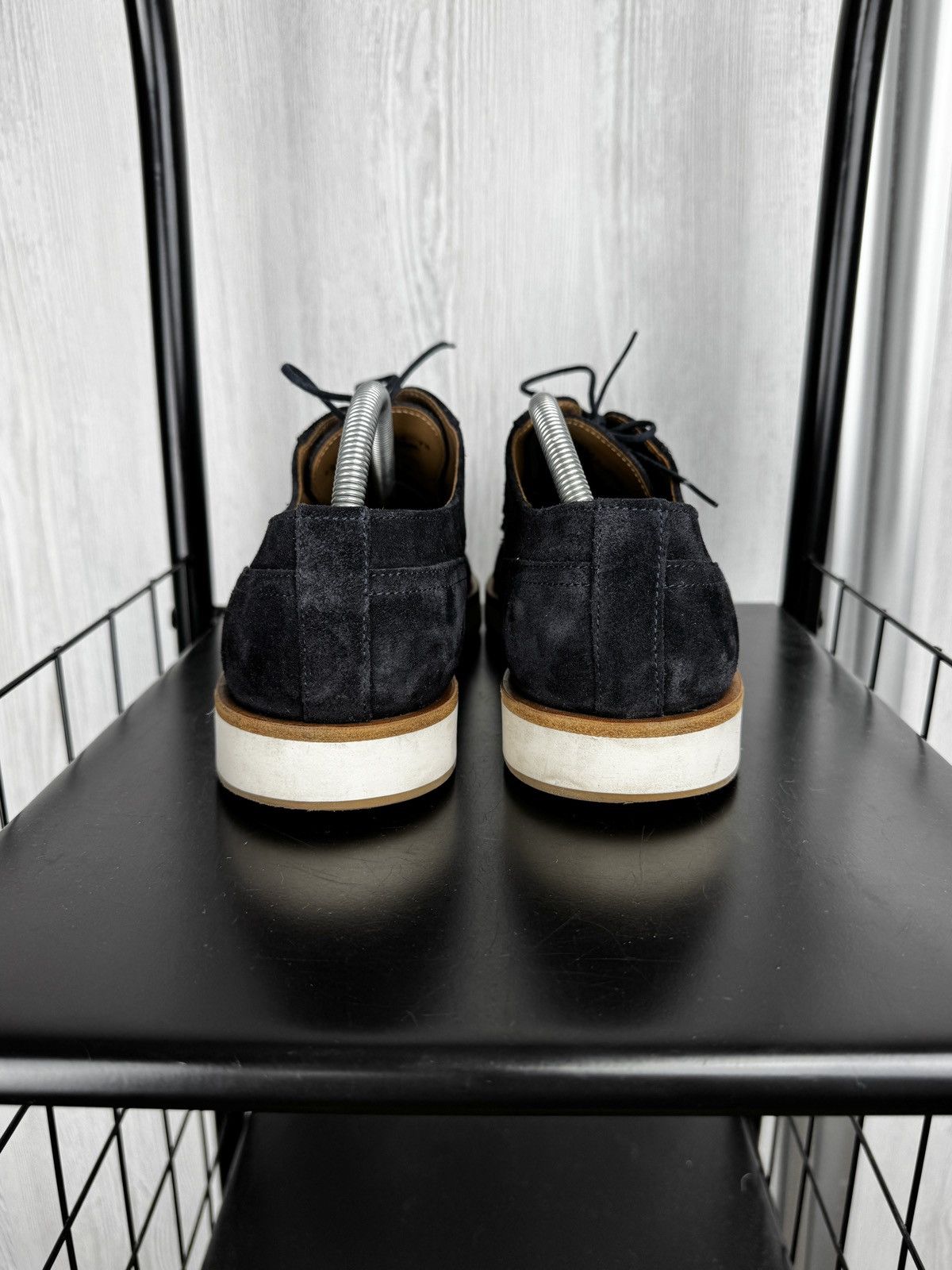 Hugo Boss Boss Hugo Boss Men's Oracle Derby blue suede Size US 8.5 / EU 41-42 - 8 Thumbnail