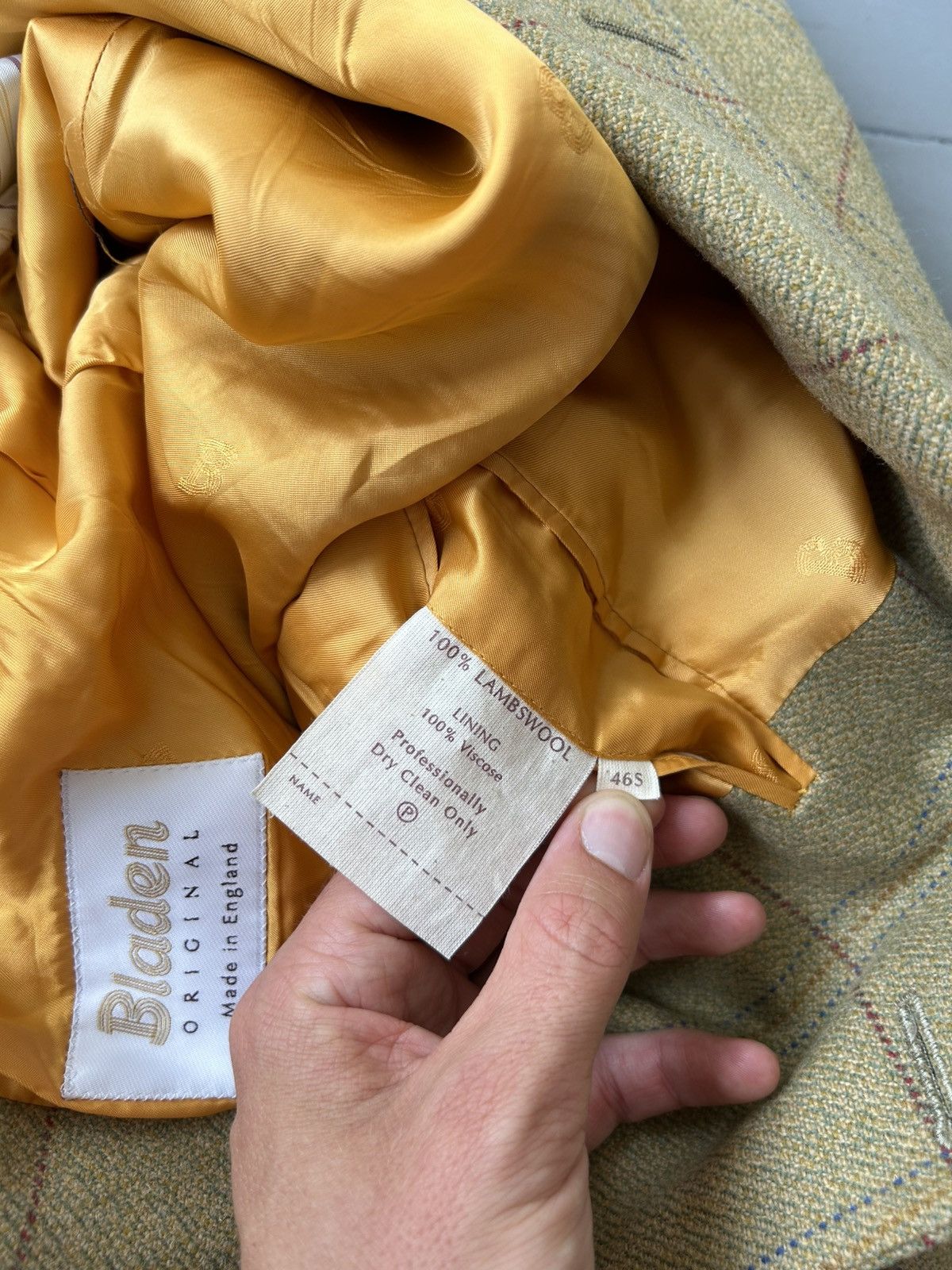 Japanese Brand × Vintage Bladen England original wool blazer Size 46S - 8 Thumbnail