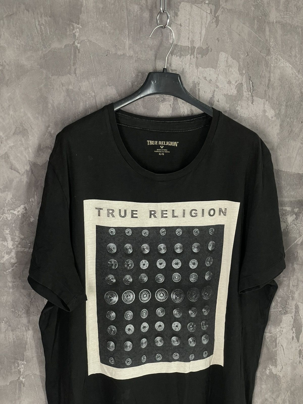 True Religion × Vintage Mens Vintage True Religion T Shirt streetwear tee y2k rare Size US XL / EU 56 / 4 - 7 Thumbnail
