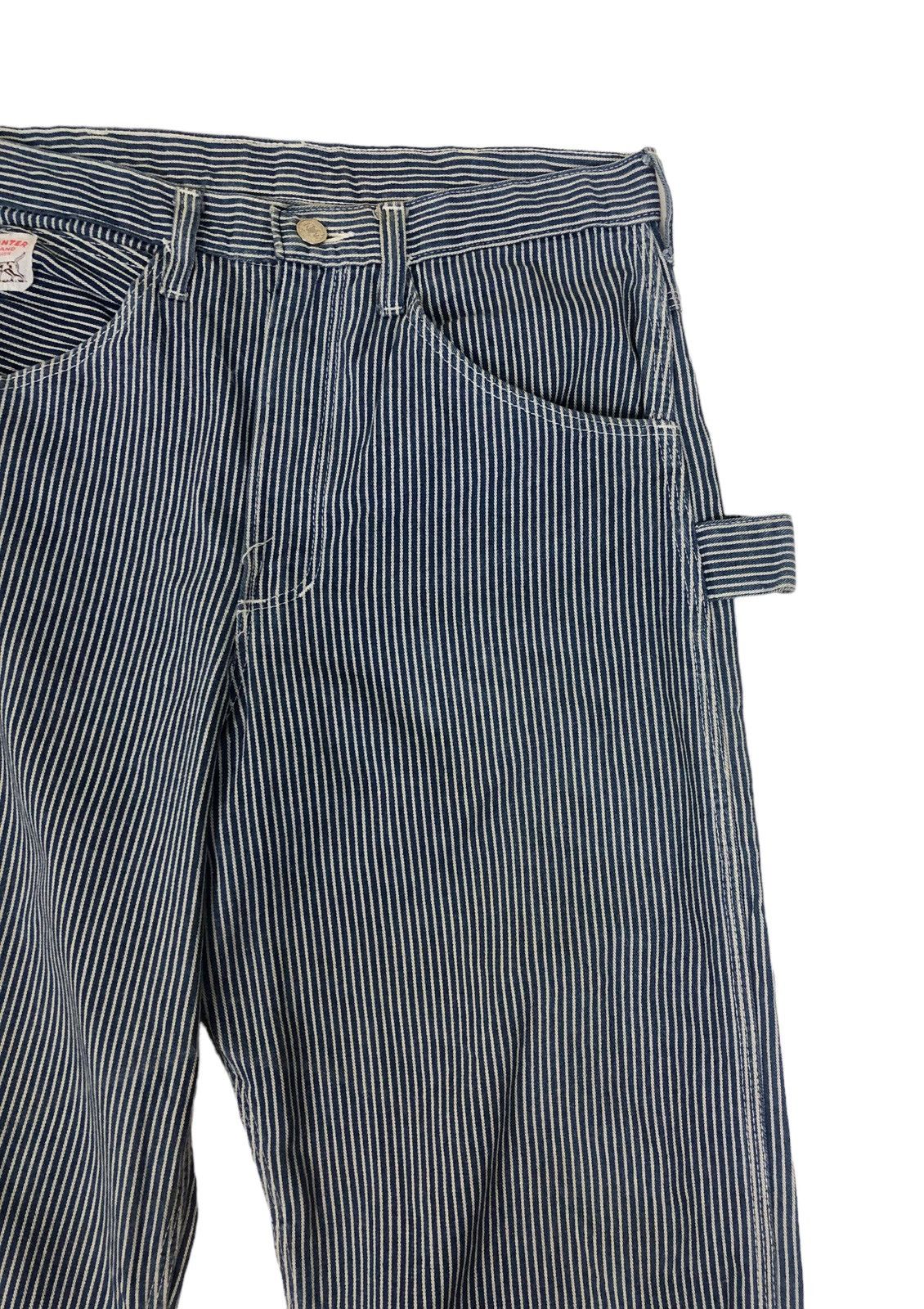 Japanese Brand × Pointer × Vintage Vintage Pointer Hickory Stripe Carpenter Pants Size US 31 - 6 Thumbnail