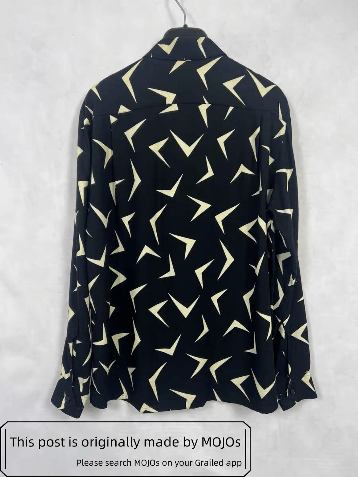 Saint Laurent Paris Sz 36 Saint Laurent Paris Pointer Pattern Shirt Size US S / EU 44-46 / 1 - 2 Thumbnail