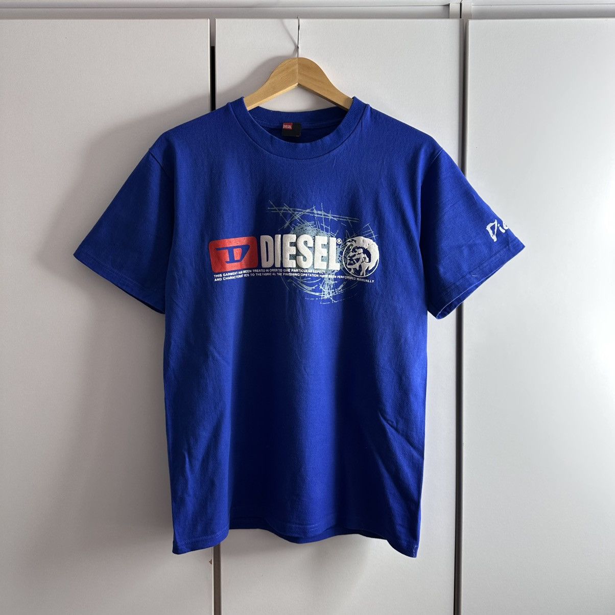 Diesel Diesel Vintage Big Logo Rare T-Shirt Size US S / EU 44-46 / 1 - 1 Thumbnail
