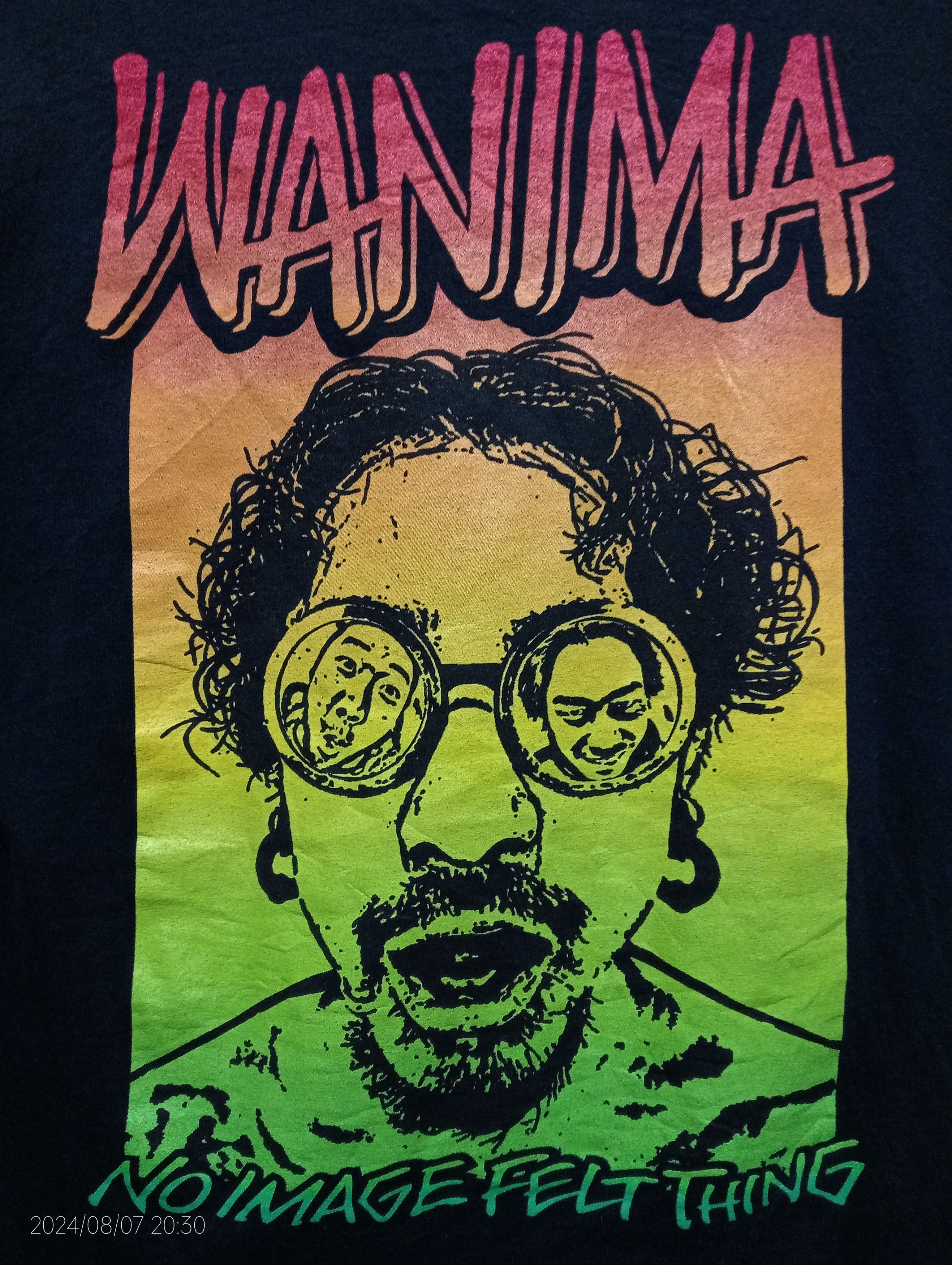Band Tees Rock Band Wanima No Image Felt Thing Long Sleeve Tshirt Size US M / EU 48-50 / 2 - 2 Thumbnail