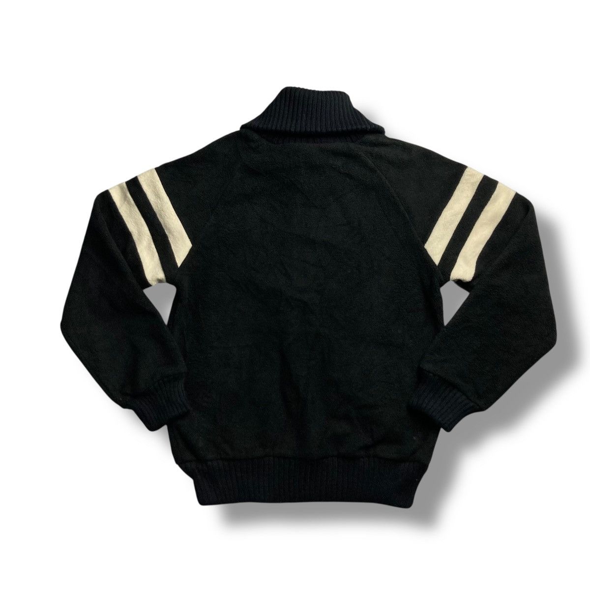 Hysteric Glamour 🇯🇵 🩷🖤 MEZZO PIANO EMBROIDERED LOGO FULL ZIP WOOL JACKET Size L / US 10 / IT 46 - 3 Thumbnail