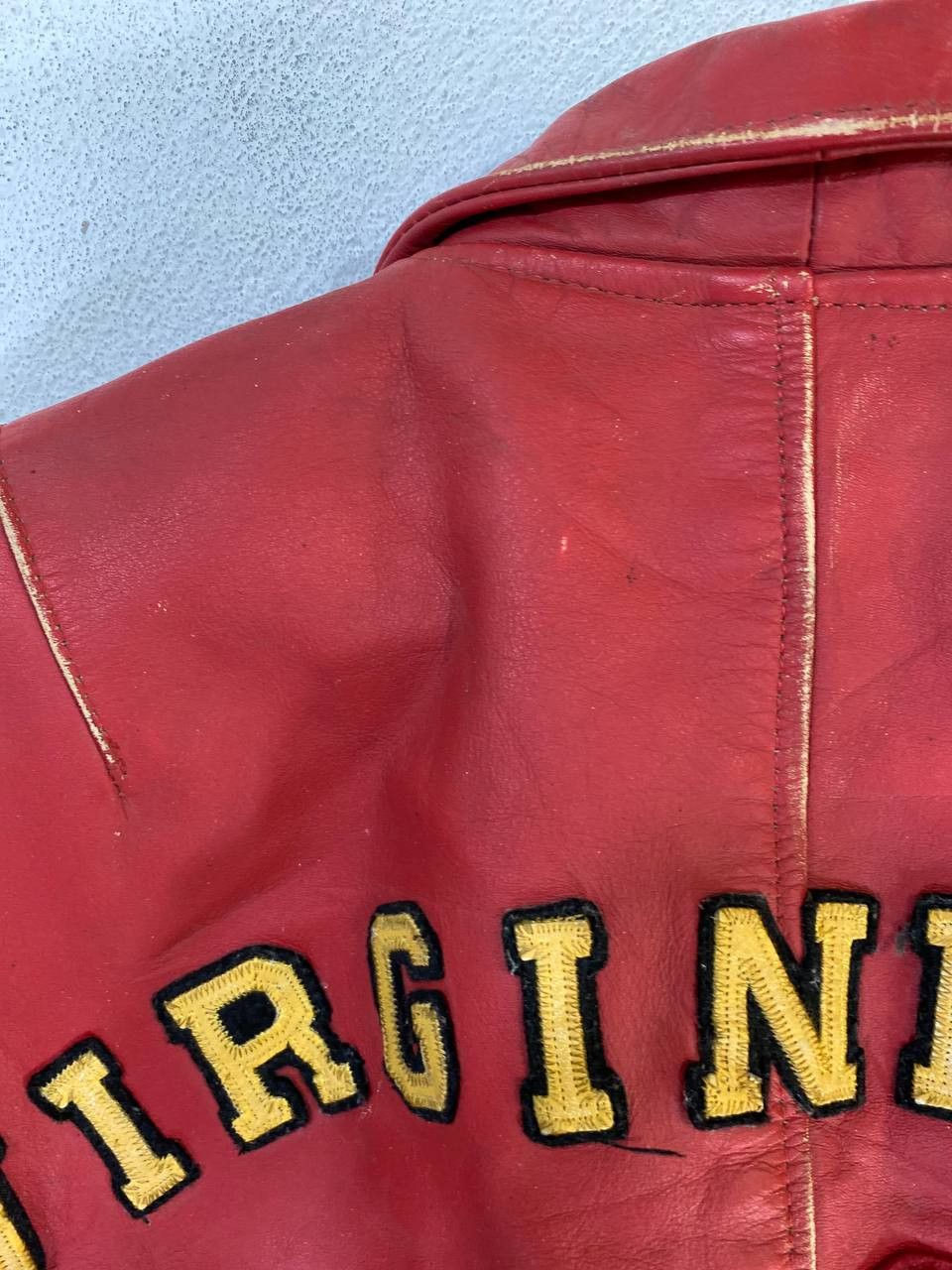 Avirex vintage avirex full leather jacket embroided nice design Size US L / EU 52-54 / 3 - 19 Thumbnail