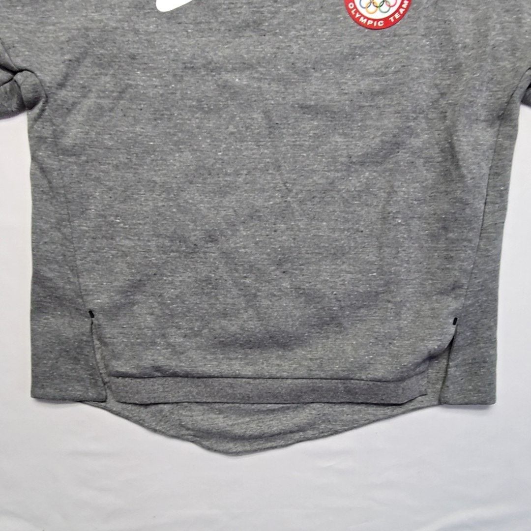 Nike Nike Olympic Team Shirt Gray Short Sleeve L Tech Fleece Size L / US 10 / IT 46 - 2 Thumbnail