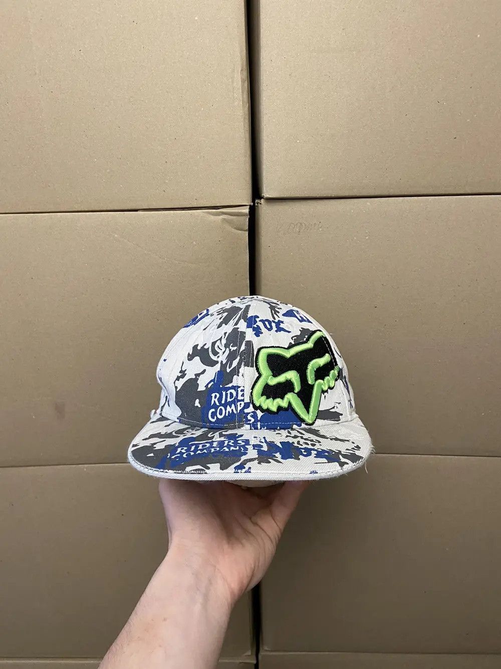 Fox Racing VINTAGE FOX RACING CAP HAT Y2K MOTO JAPANESE SKATE F1 Size ONE SIZE - 8 Thumbnail