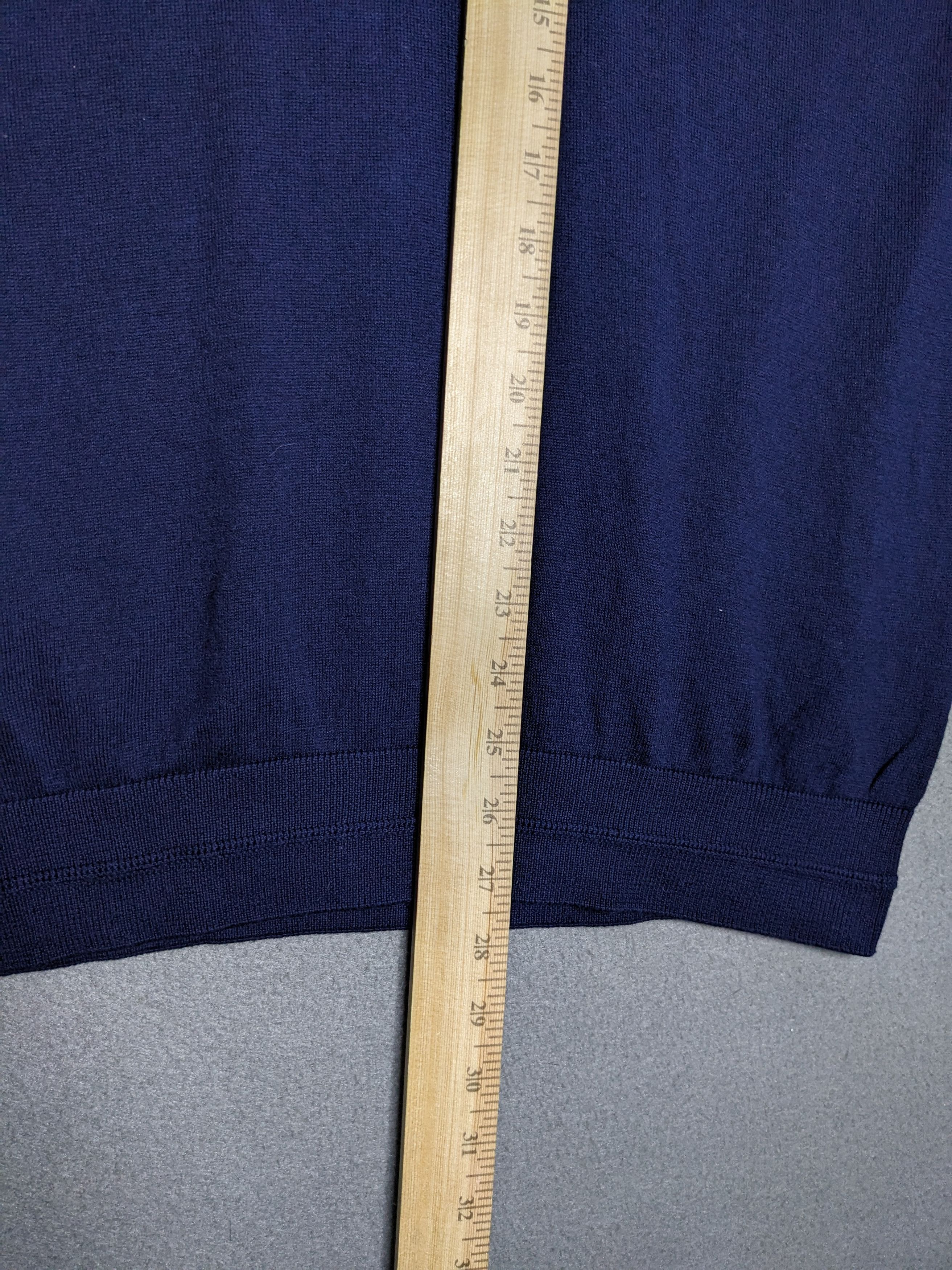 Lacoste Lacoste Quarter Zip Knit Sweater Cashmere Mens XL Mock Neck Size US XL / EU 56 / 4 - 15 Thumbnail
