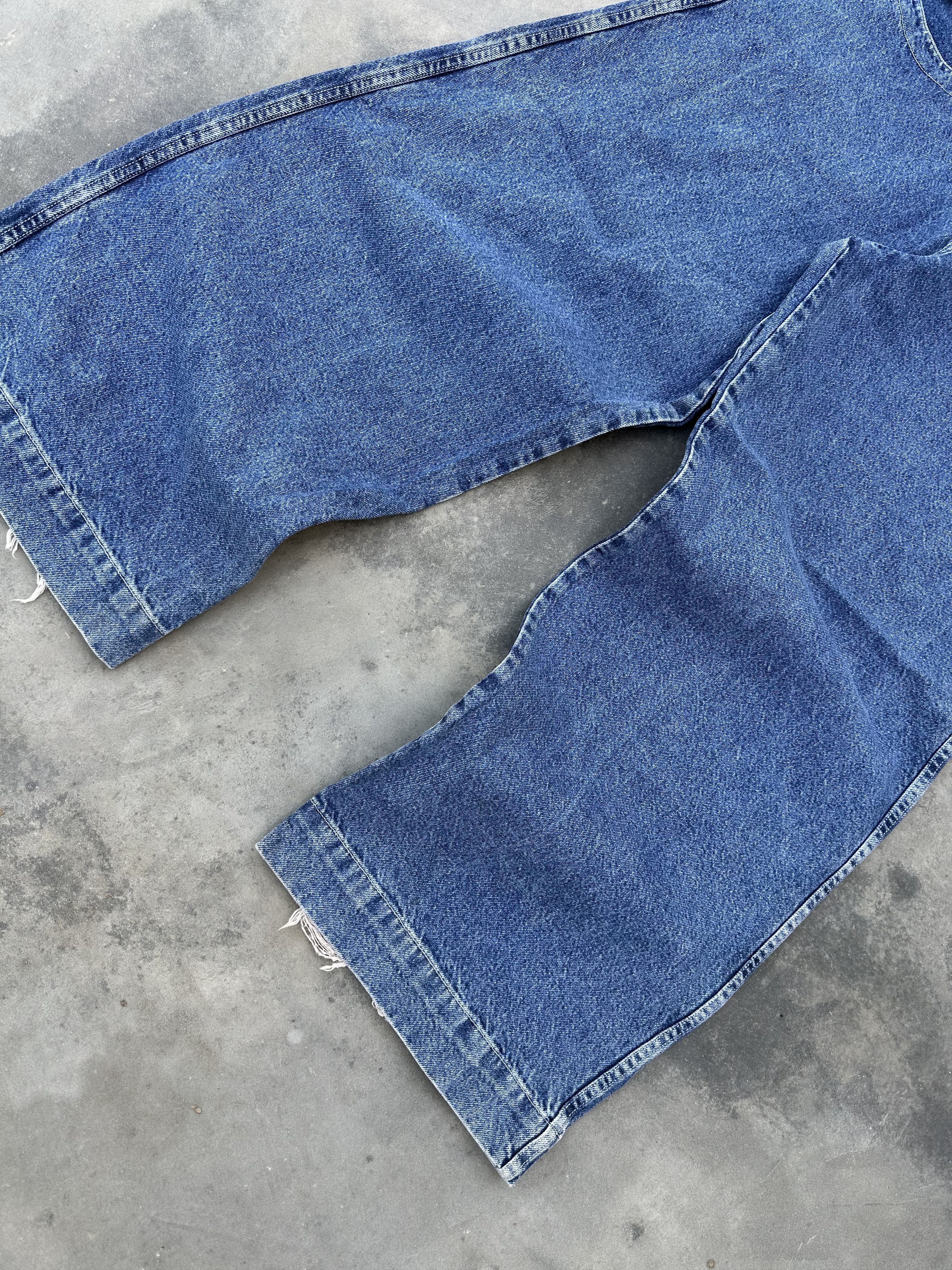 JNCO Vintage JNCO Wide Leg Denim Jeans – Y2K Skate Baggy Fit Size US 34 / EU 50 - 8 Thumbnail