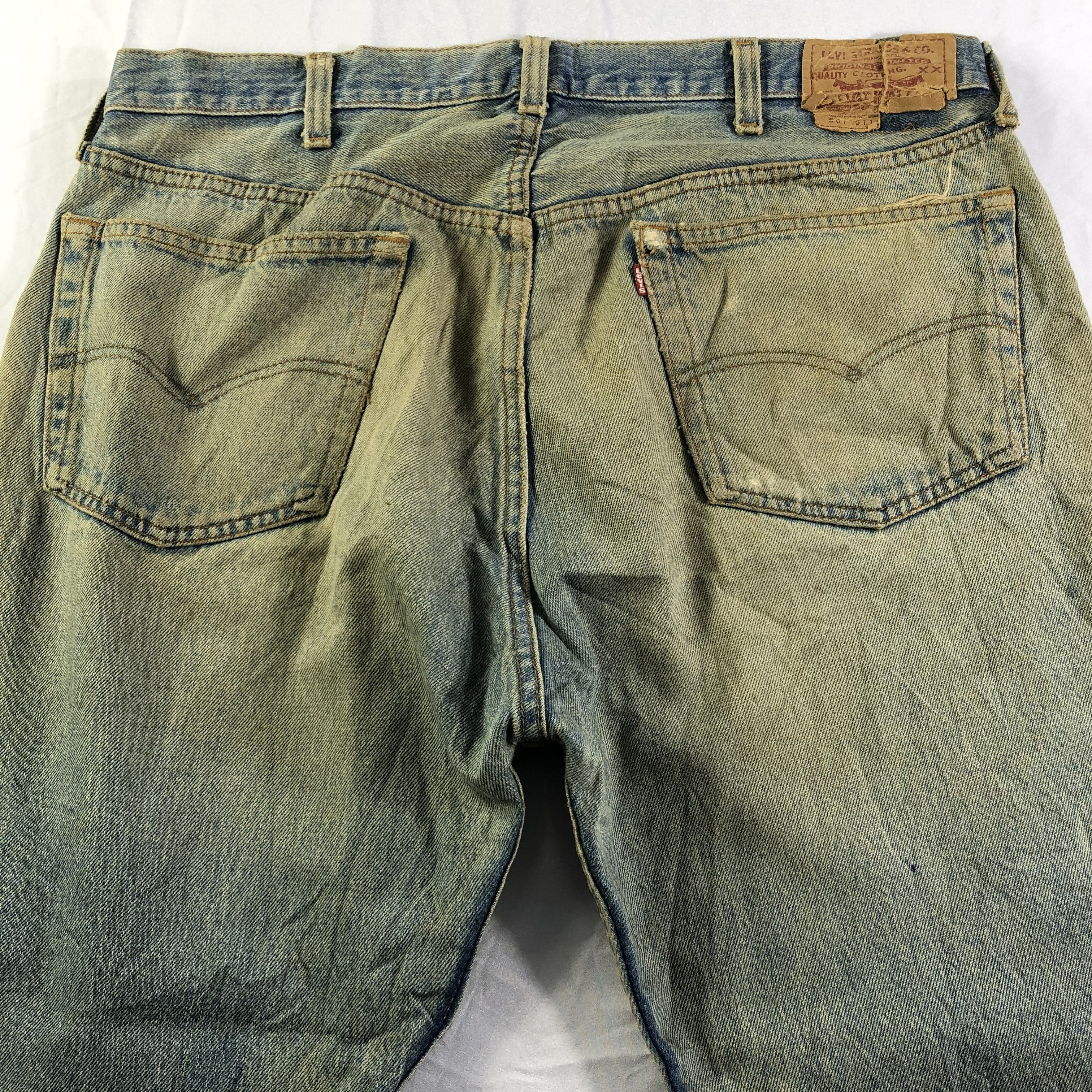 Levi's 90s Vintage Levis 501 Jeans-J4073 Size US 37 - 4 Thumbnail