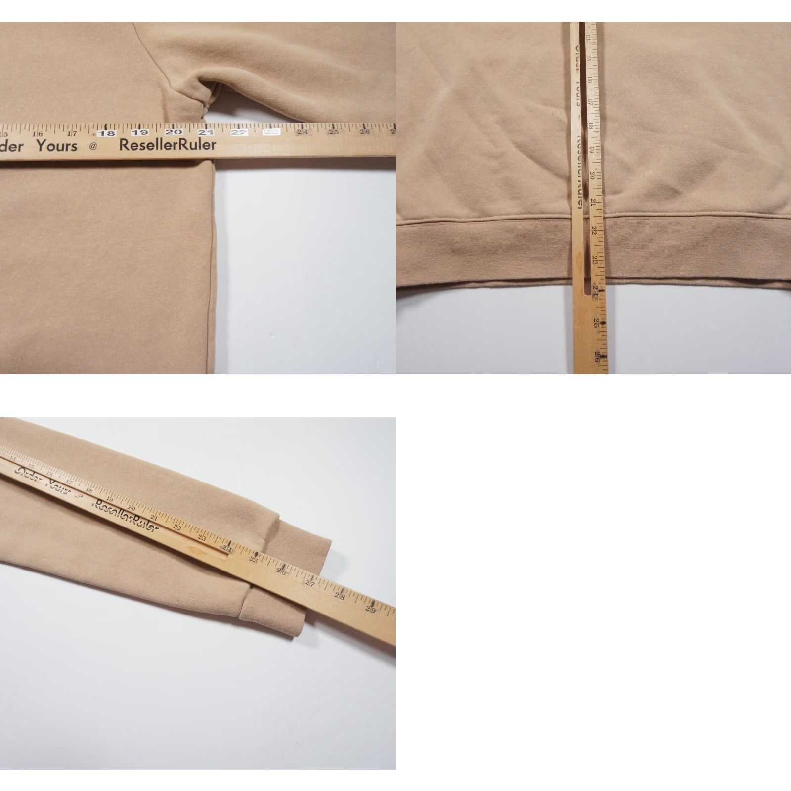 Vintage Dutch Bros Coffee Sweatshirt Mens Medium Tan Hoodie Pullover Sweater Fleece Size US M / EU 48-50 / 2 - 8 Thumbnail