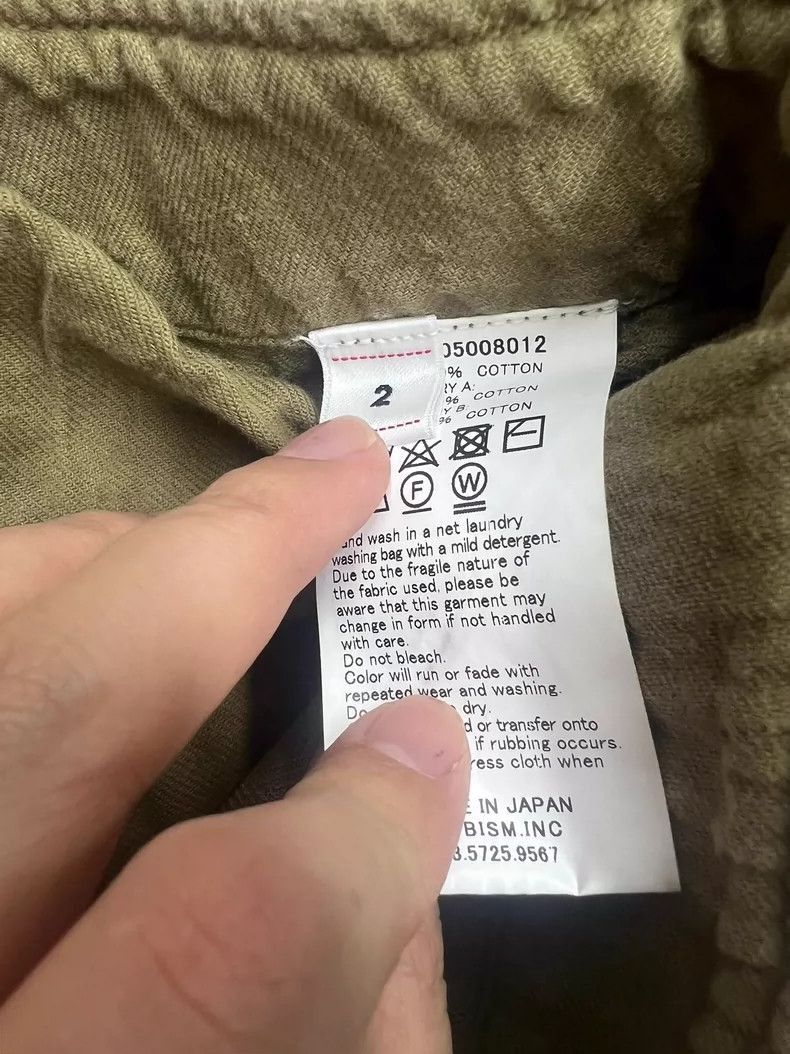 Visvim Visvim Veterans Shorts with Distressed Design-2506 Size US 26 / EU 42 - 4 Thumbnail