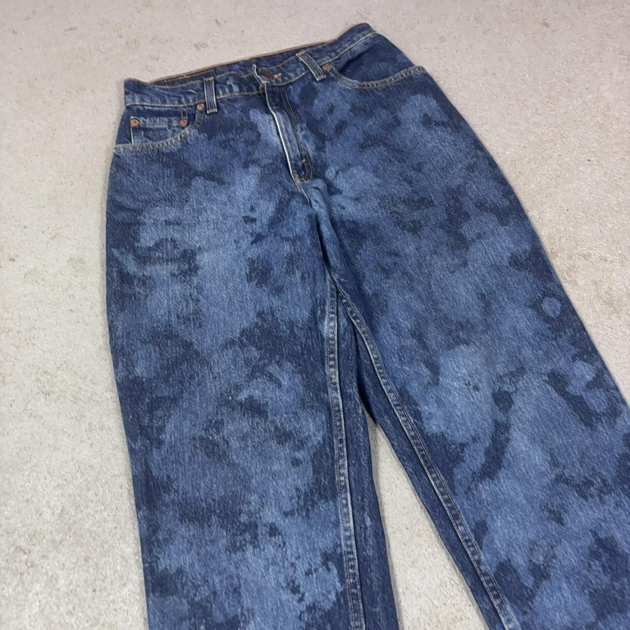 Japanese Brand × Levi's × Vintage Vintage y2k 90s Levi's bleached jeans Size US 30 / EU 46 - 2 Thumbnail