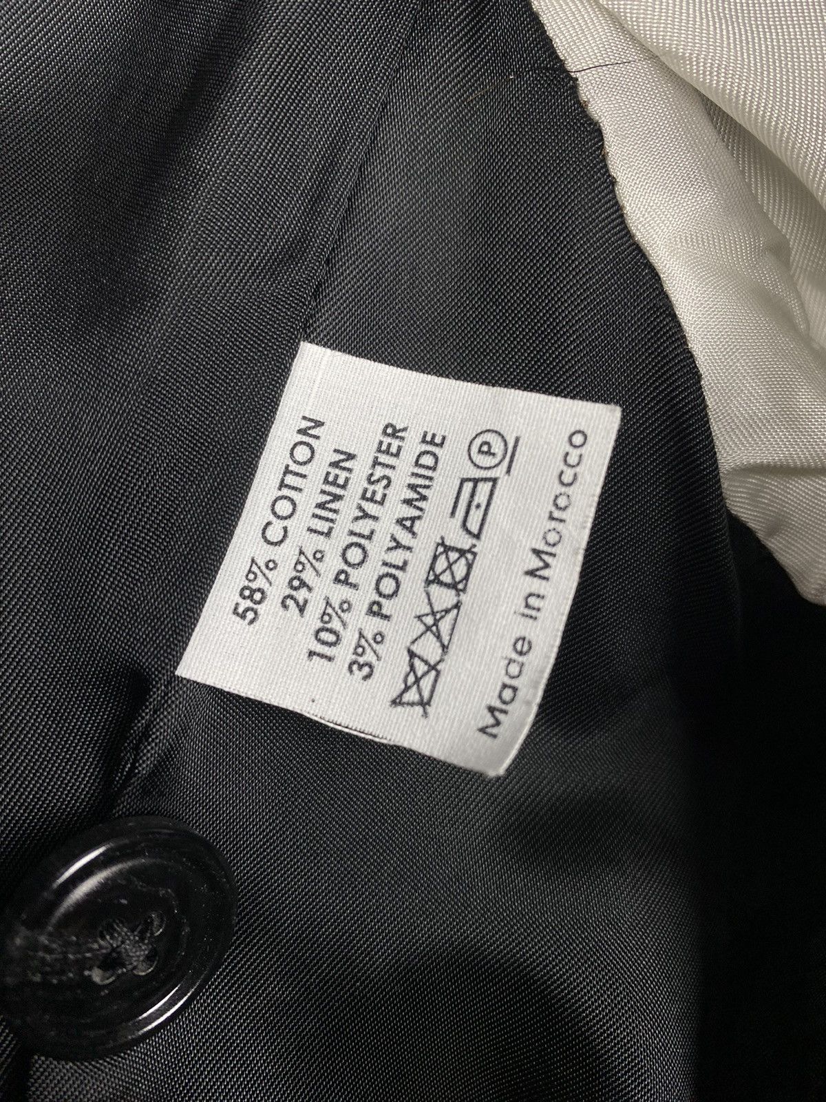 Dries Van Noten Vintage Dries Van Noten Wool Cotton Classic Designer Blazer Size 42R - 9 Thumbnail