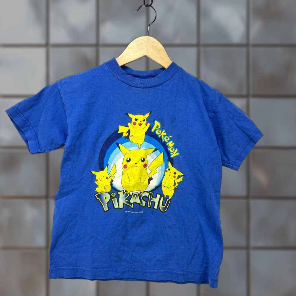 Nintendo VINTAGE Pokemon Pikachu Nintendo T-Shirt XS Mens Blues 1999 Shirt Size US XS / EU 42 / 0 - 1 Thumbnail