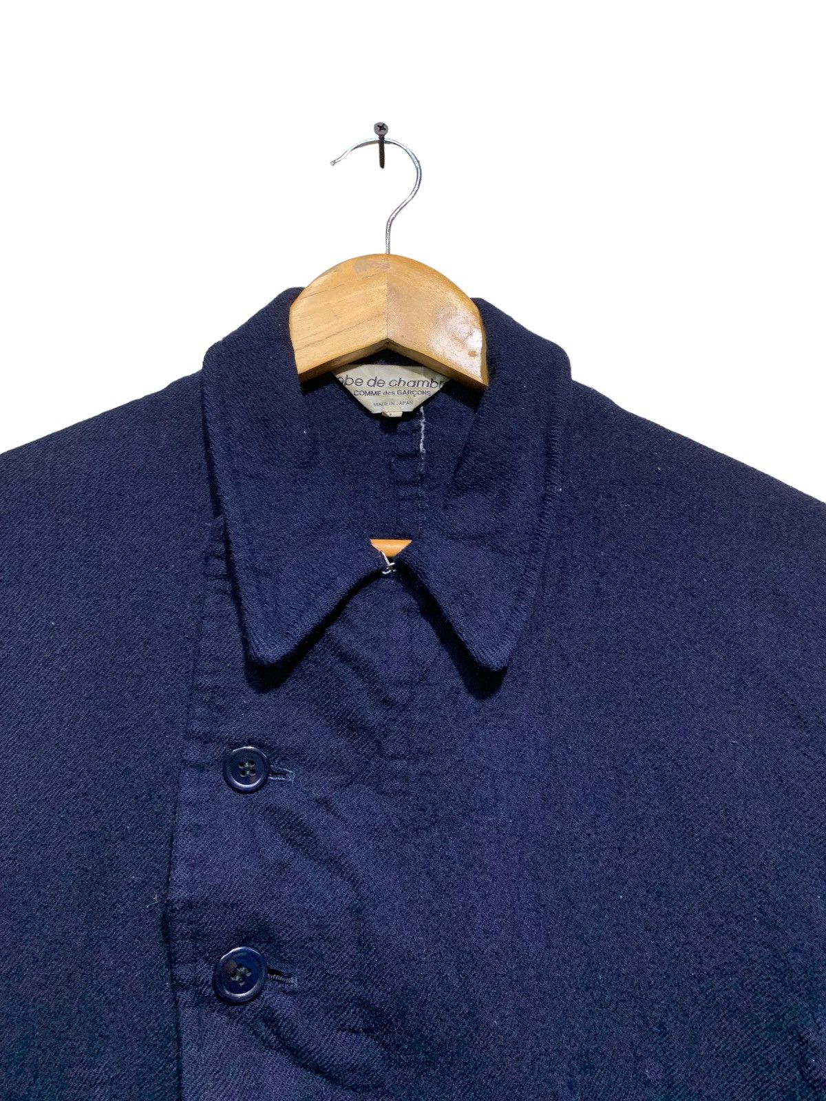 Comme des Garcons 🔥CdG ROBE DE CHAMBRE WOOL JACKETS Size L / US 10 / IT 46 - 4 Thumbnail