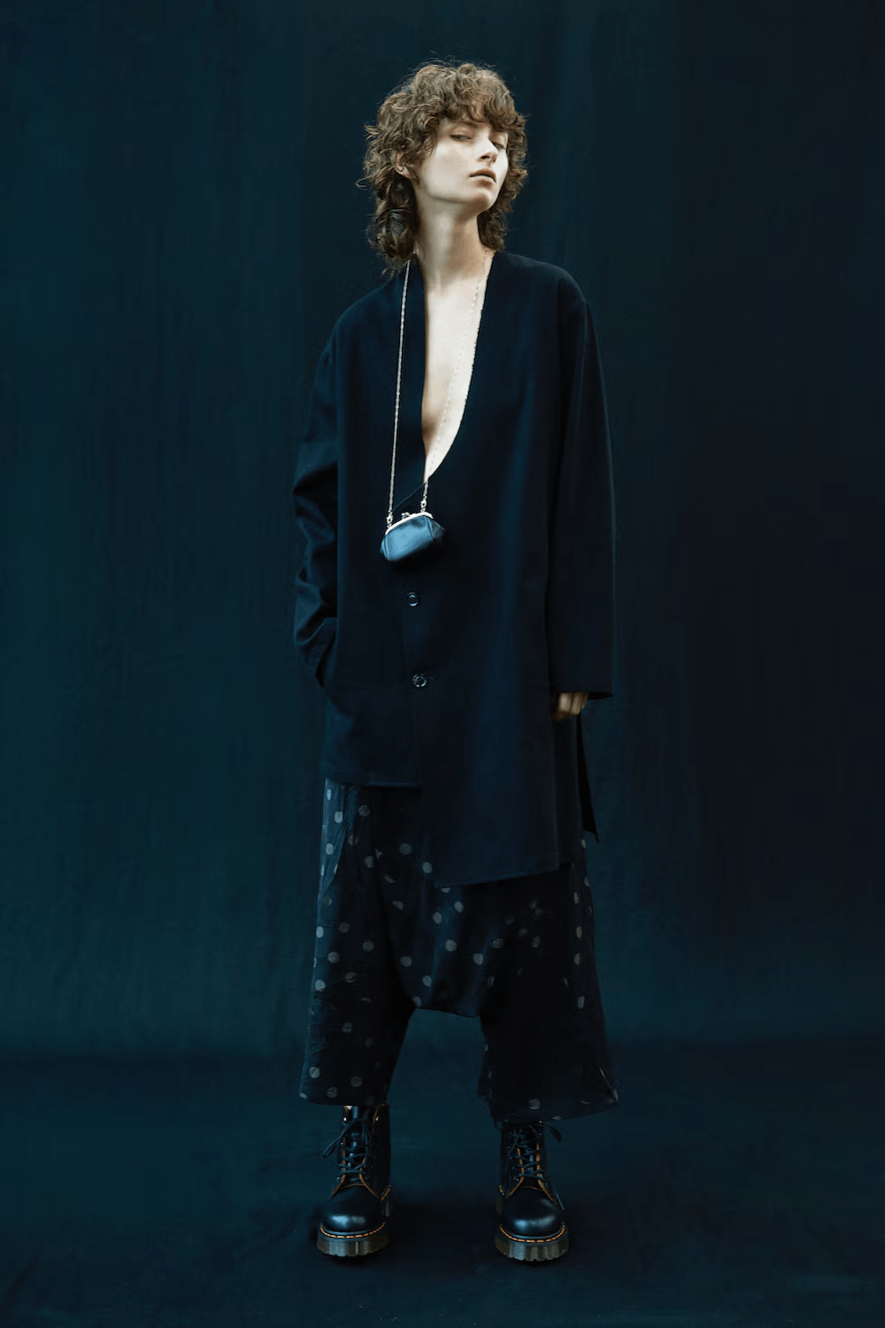 Yohji Yamamoto Yohji Yamamoto Y's SS23 Runway Asymmetric Cutout Jacket Size US M / EU 48-50 / 2 - 4 Thumbnail
