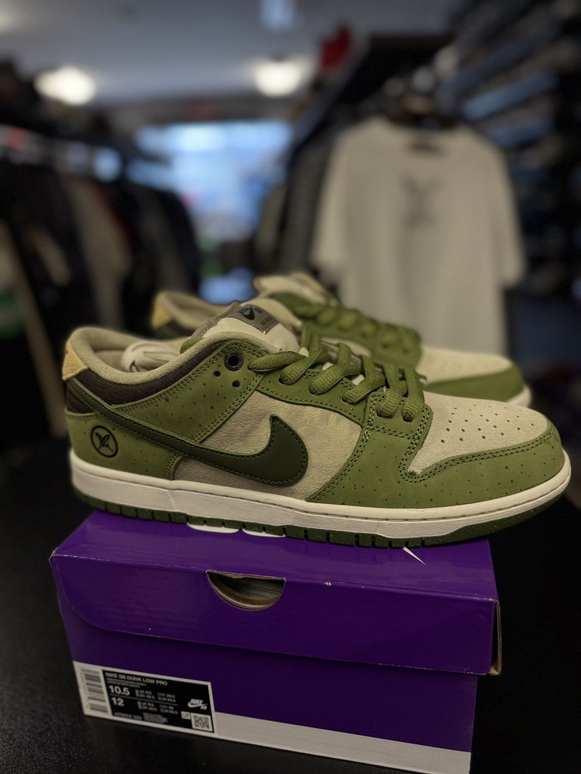 Nike Nike Dunk Low Yuto Horigome Matcha Size 10.5 (NEW) Size US 10.5 / EU 43-44 - 2 Thumbnail