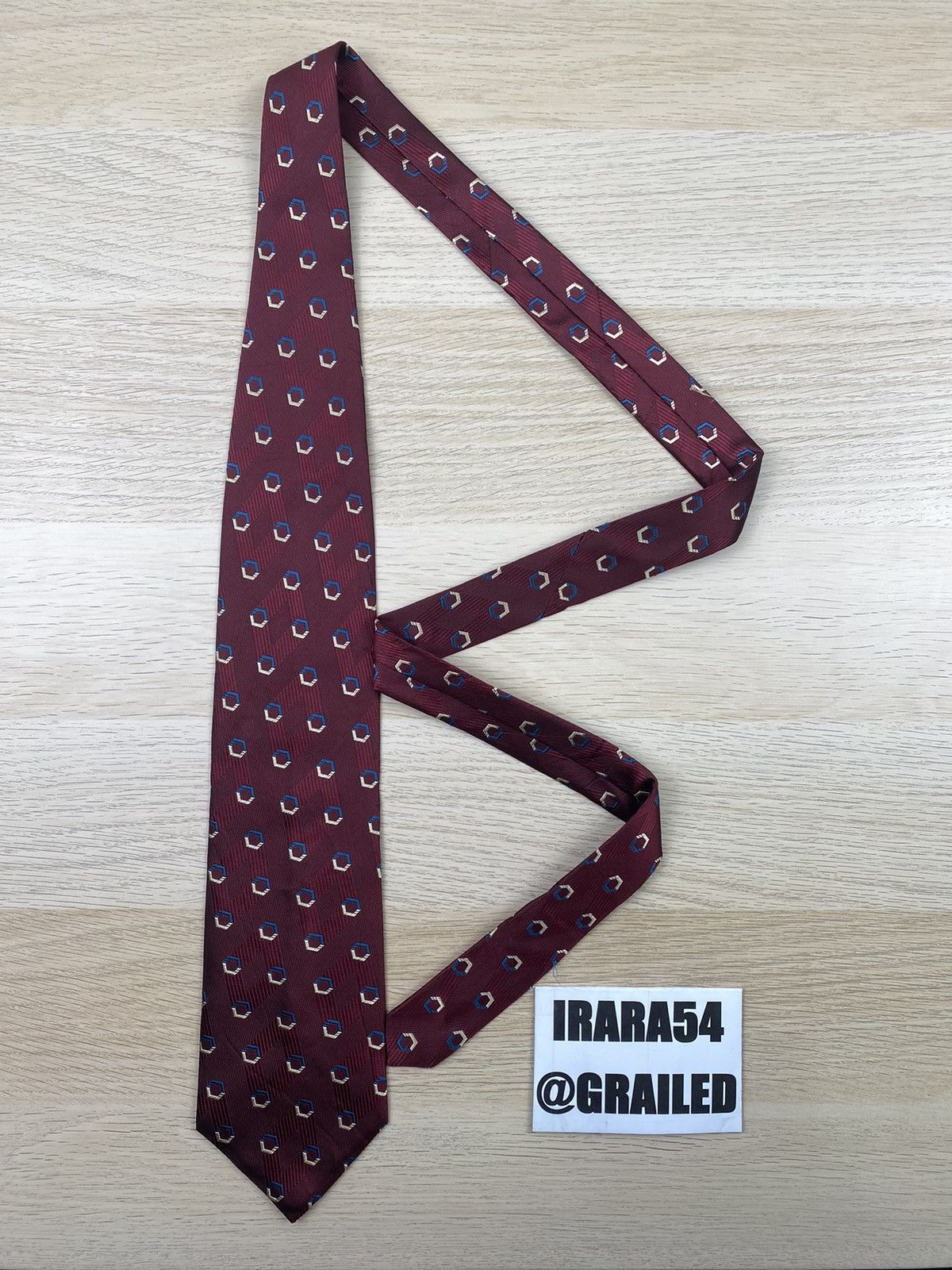 Christian Dior Monsieur Christian Dior Monsieur Silk Tie T104 Size ONE SIZE - 2 Thumbnail