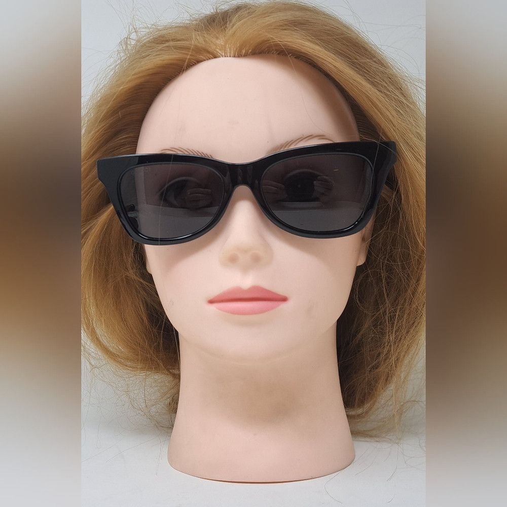 Gucci Gucci Sunglasses Cat Eye Mother of Pearl Black Gray GG0598S Size ONE SIZE - 8 Thumbnail