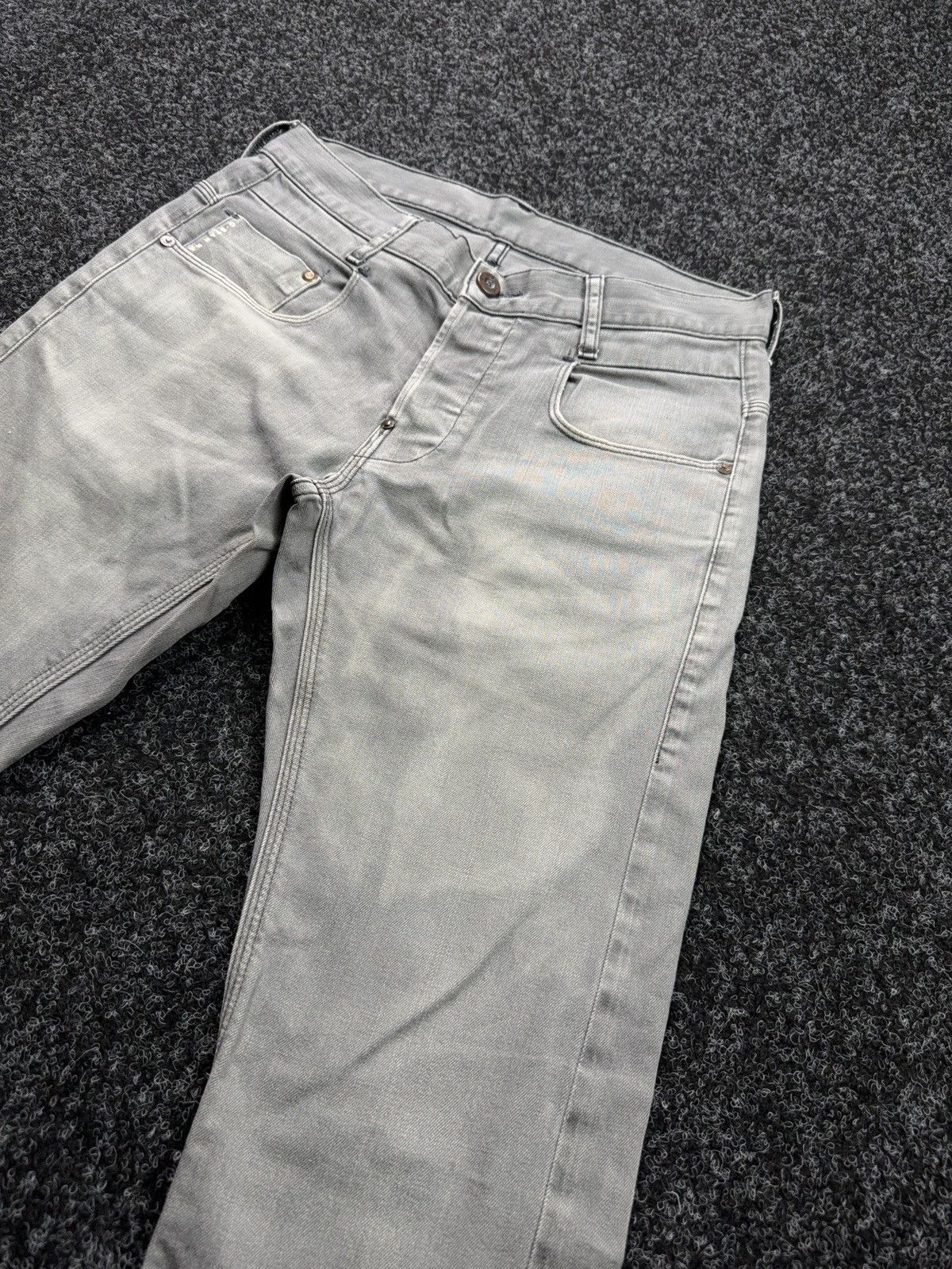 G-Star 00s Y2K G-Star RAW New Radar Slim Faded Distressed Y2K Jeans Size US 29 - 6 Thumbnail