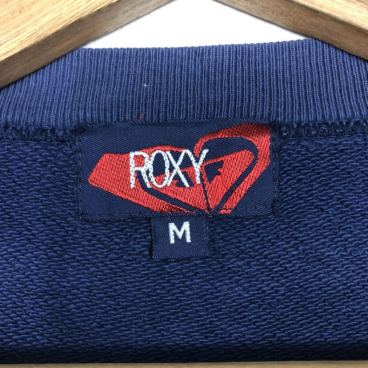 Hysteric Glamour 🔥VINTAGE SWEATSHIRT ROXY BIG LOGO OVER PRINT Size US M / EU 48-50 / 2 - 15 Thumbnail
