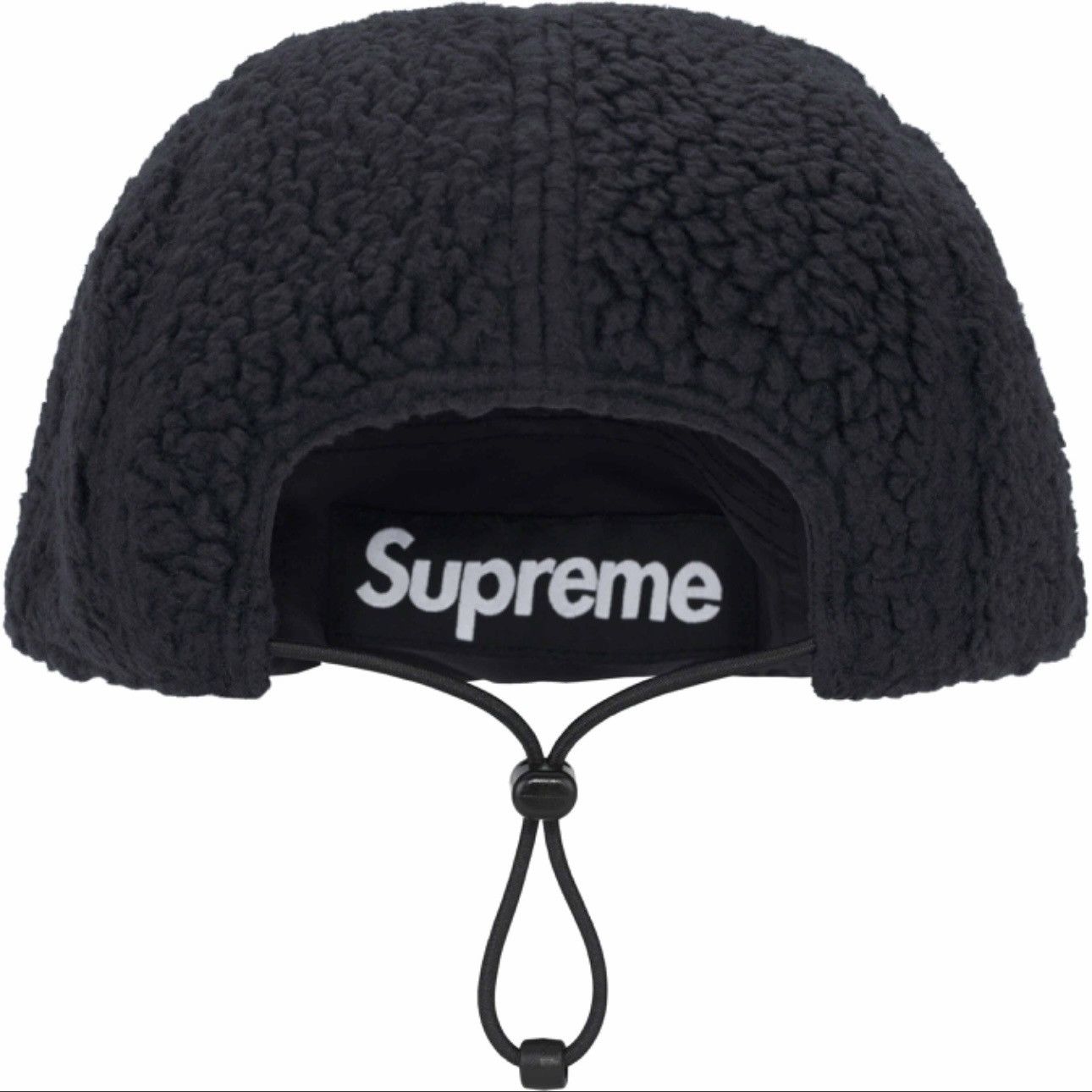 Polartec Supreme Polartec Shearling Reversible Camp Cap Black FW23 Size ONE SIZE - 5 Thumbnail