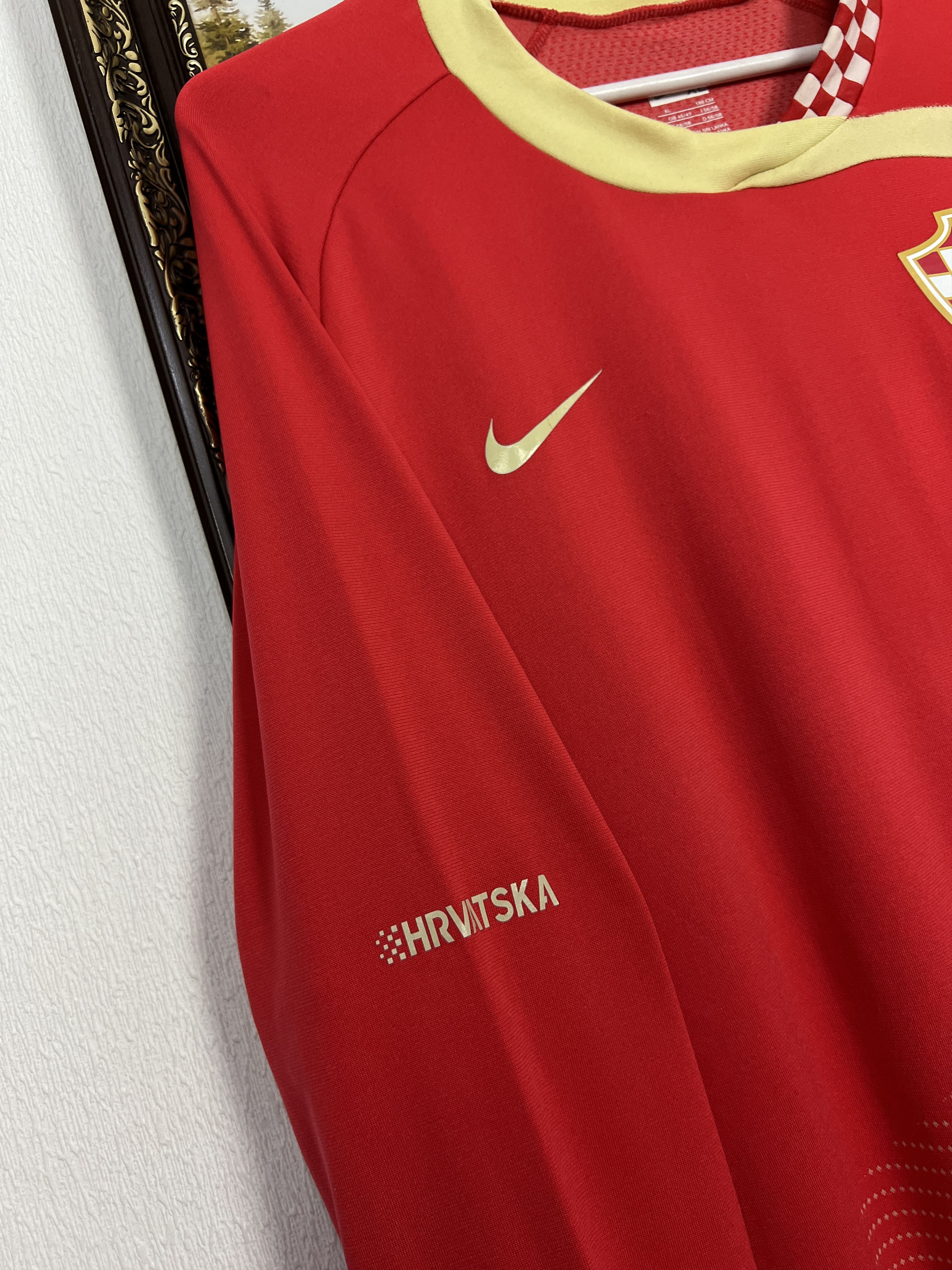 Nike Croatia Football Train Sweatshirt Long Sleeve Player Issue Size US XL / EU 56 / 4 - 5 Thumbnail