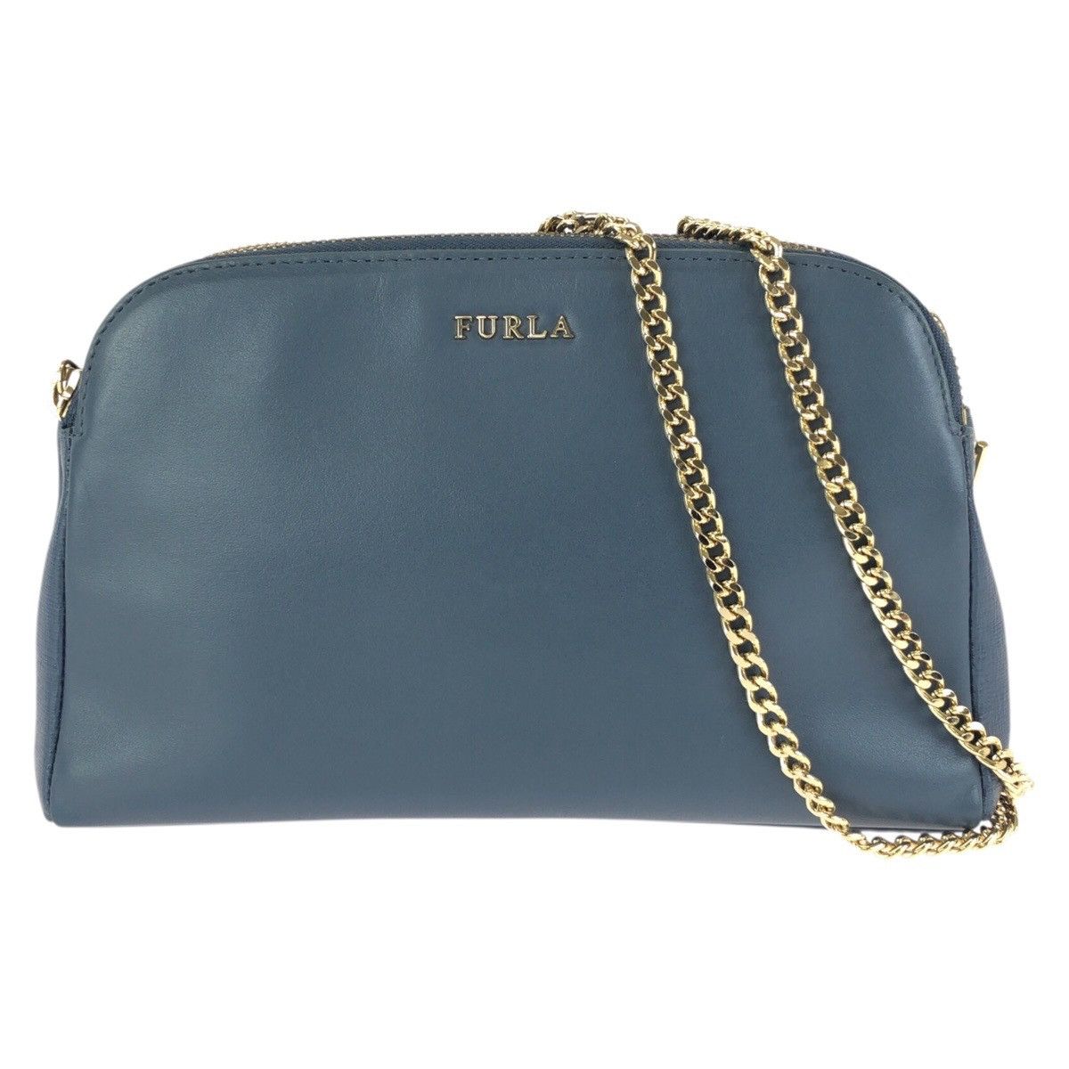 Furla Furla Furla Capriccio Leather Chain Shoulder Bag Leather Shoulder Bag DUTY FREE for USA Size ONE SIZE - 1 Thumbnail