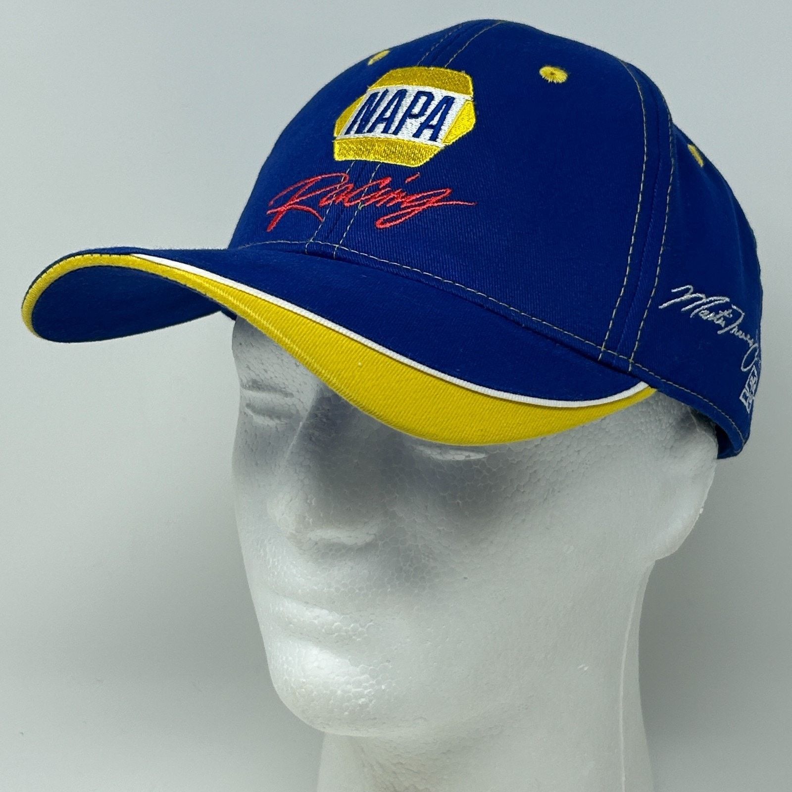 Other NAPA Auto Racing Hat Baseball Cap NASCAR NHRA Capps Blue Size ONE SIZE - 9 Thumbnail