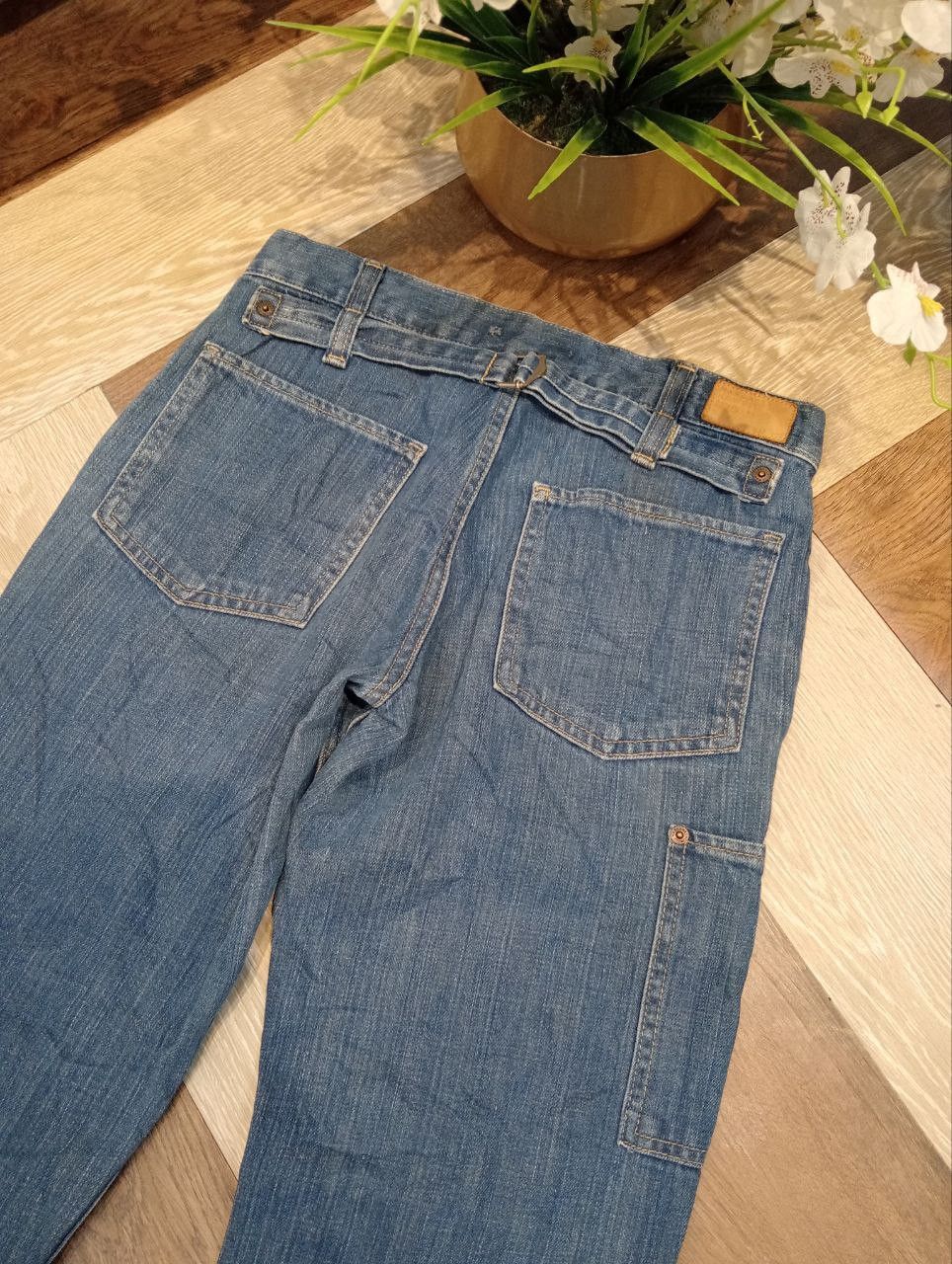 Margaret Howell MARGARET HOWELL X EDWIN BUCKLE BACK JEANS - SIZE 27 Size 27" / US 4 / IT 40 - 3 Thumbnail