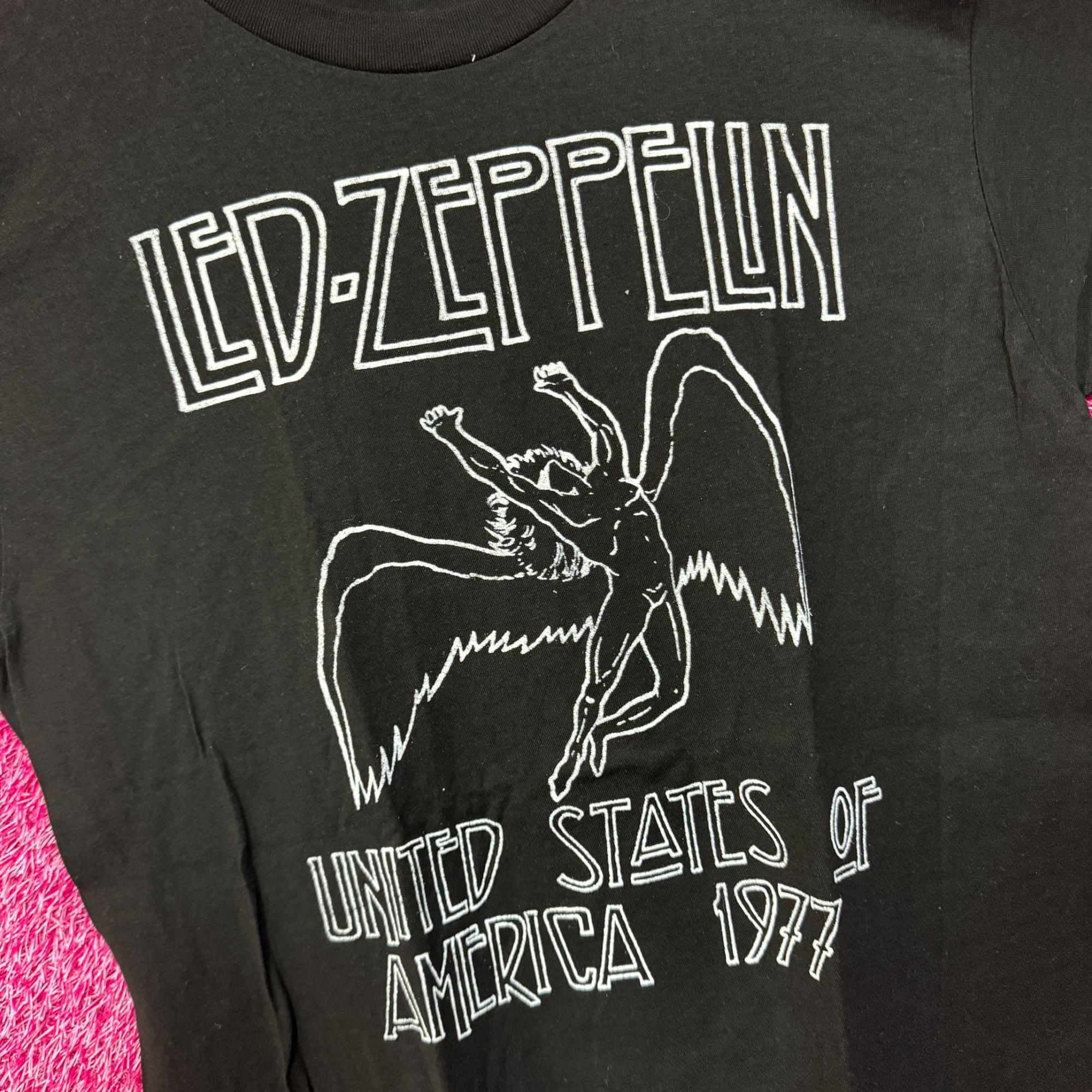 Band Tees × Led Zeppelin Led Zeppelin Icarus 1977 United States Tour Rock Band Tee S/ Size US M / EU 48-50 / 2 - 4 Thumbnail