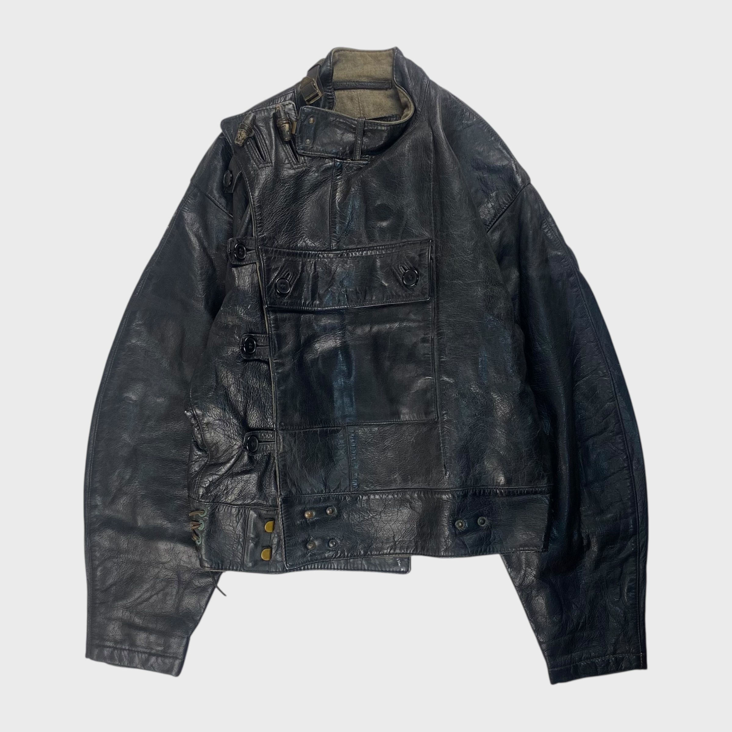 Japanese Brand () Leather Jacket Black Size L Size US L / EU 52-54 / 3 - 1 Thumbnail