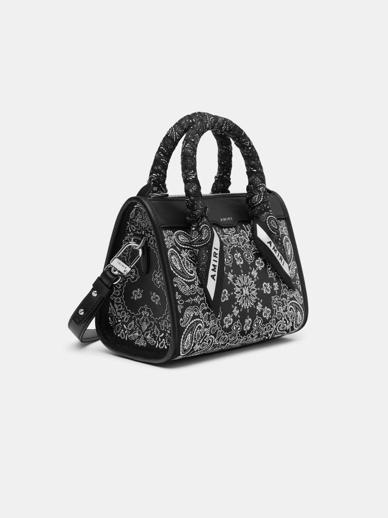 Amiri o1s1wg110426 Size: OS / Bandana Micro Triangle Bag in Black Size ONE SIZE - 2 Thumbnail