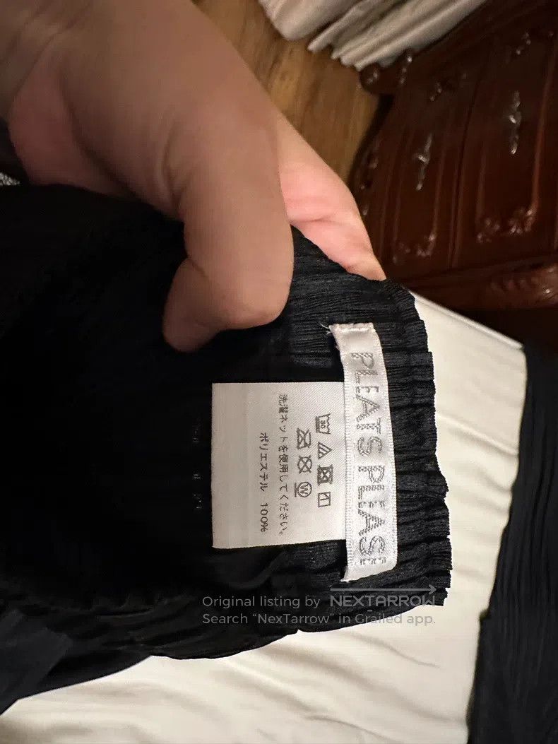 Issey Miyake Issey Miyake size:3 Black Pants Size 31" - 6 Thumbnail