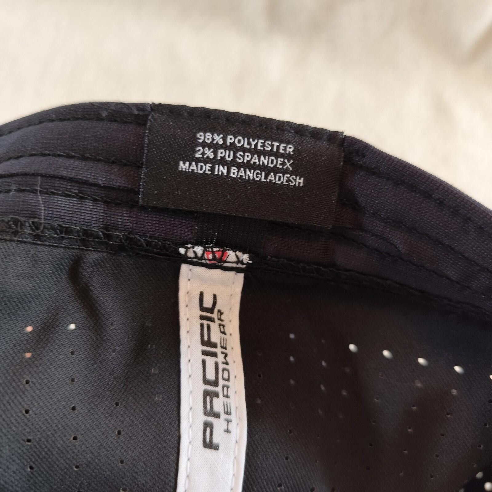 Other black Pacific Headwear Flexfit cap with an embroidered S/M Size ONE SIZE - 10 Thumbnail
