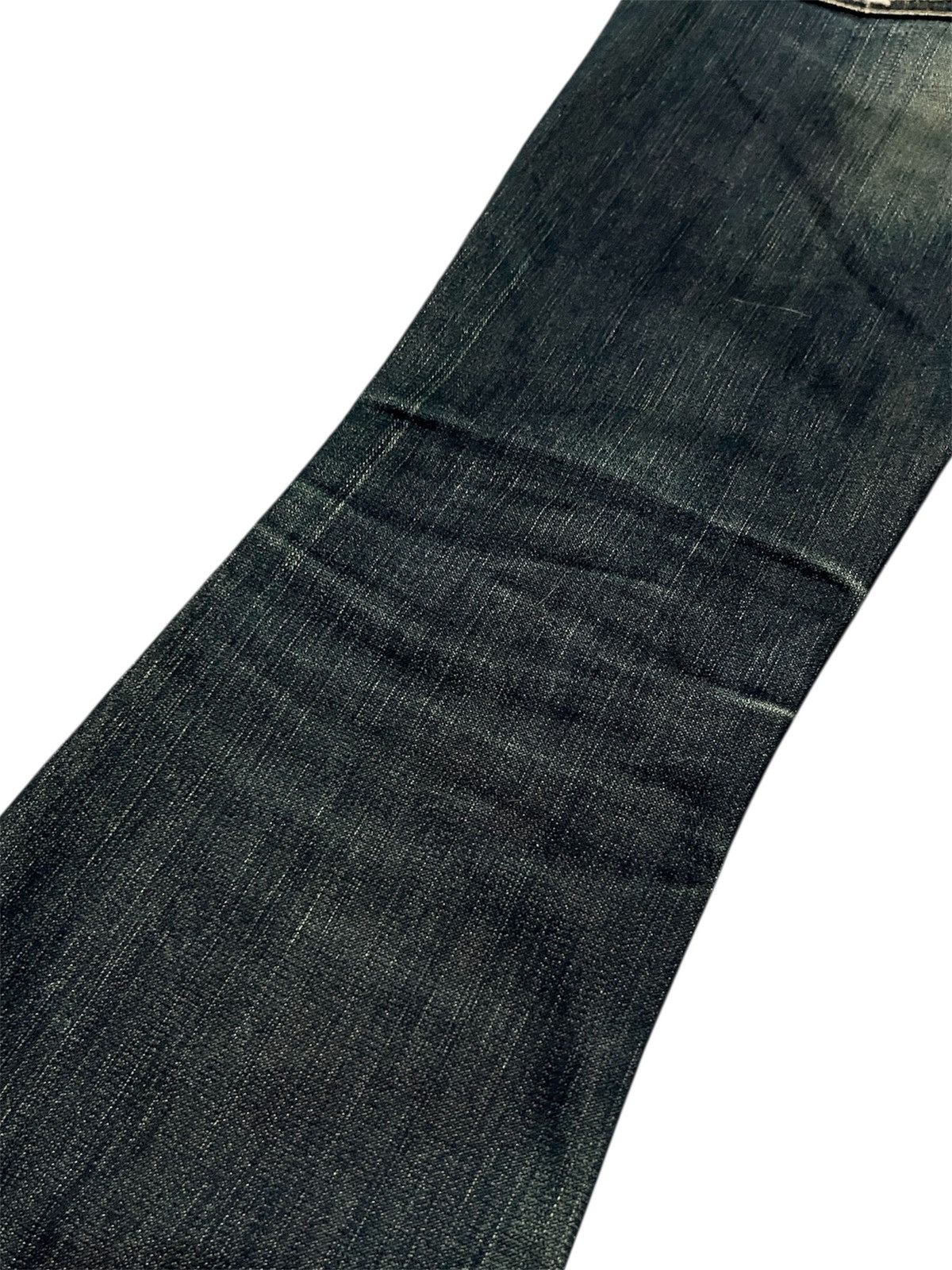 Hysteric Glamour × Japanese Brand × Tornado Mart Flared 💥 1921 Art Dark Blue Denim Rugged Y2K Size 30" / US 8 / IT 44 - 5 Thumbnail