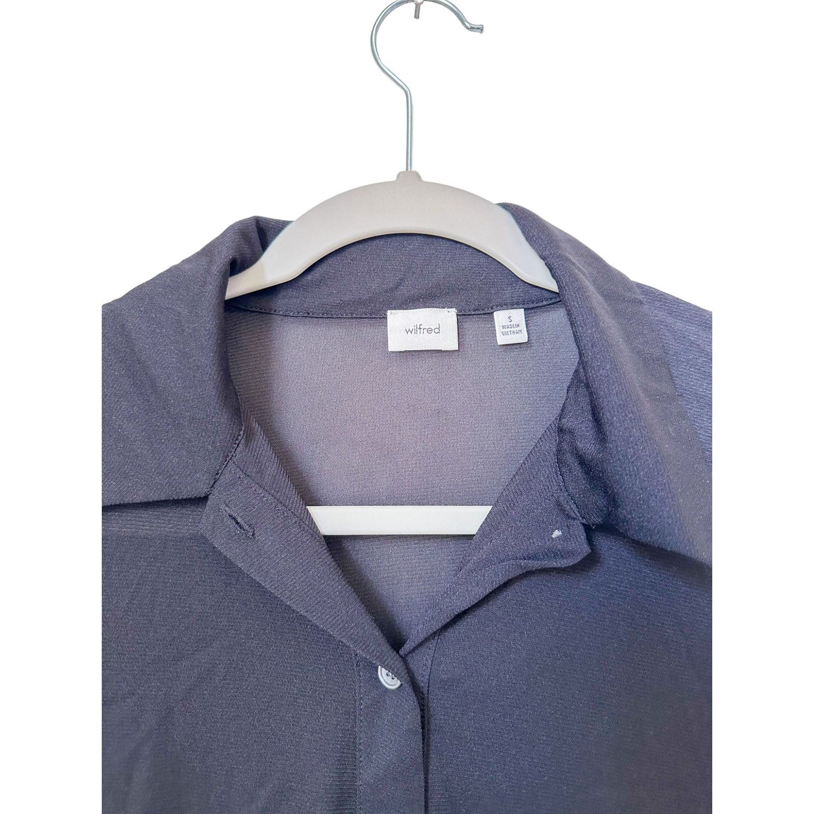 Aritzia Aritzia Wilfred Sheer Top , Size S Size S / US 4 / IT 40 - 2 Thumbnail