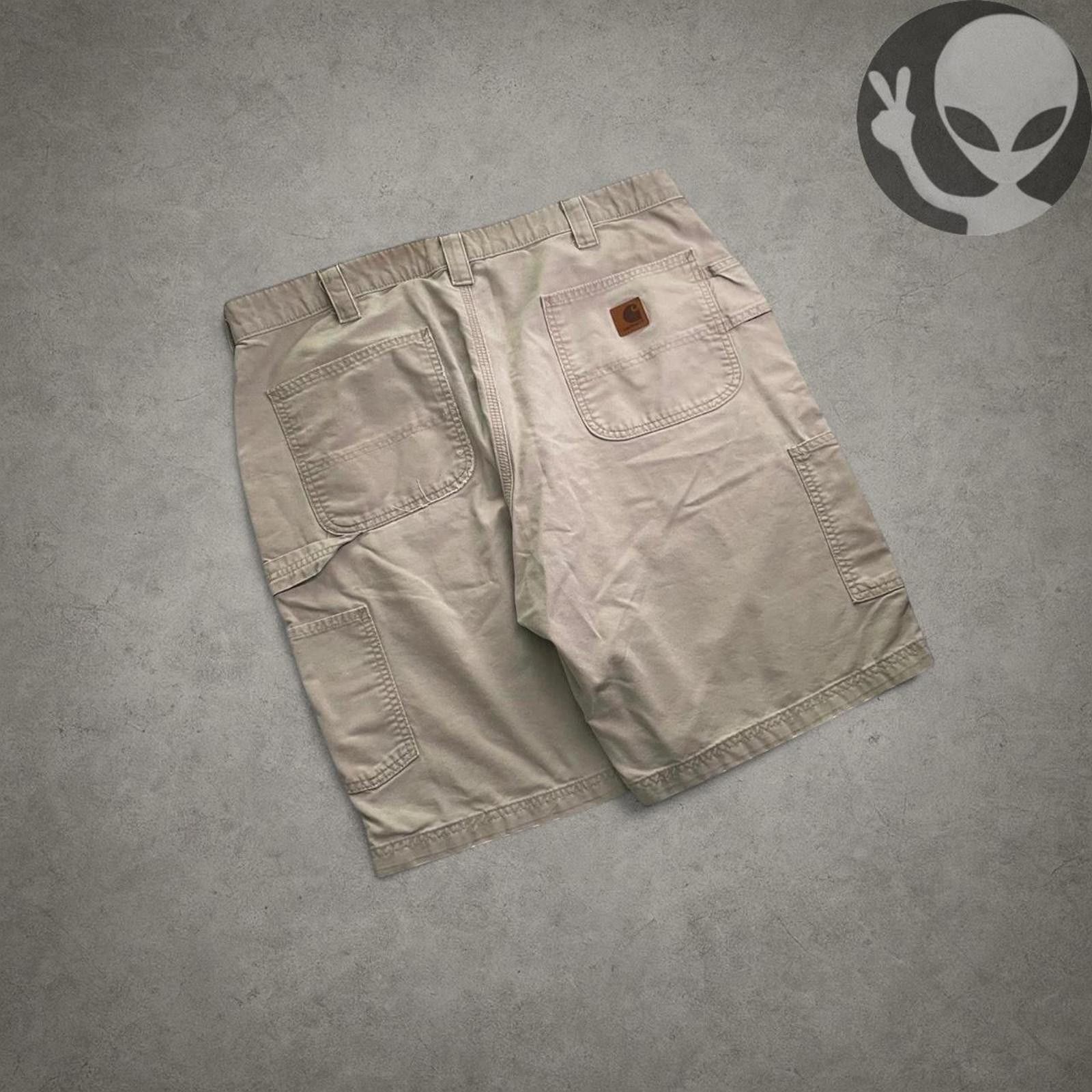 Carhartt Carhartt Carpenter Shorts 38 Khaki Casual Workwear Size US 38 / EU 54 - 4 Thumbnail